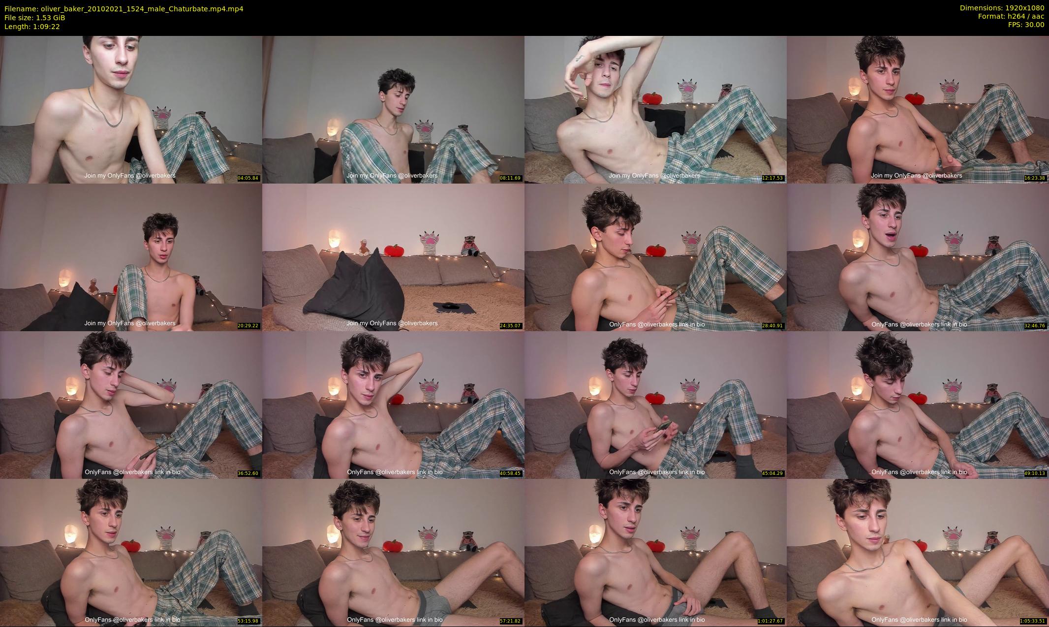 oliver_baker — 70 minute Chaturbate male cam show recording, 1080p, Oct 20, 2021