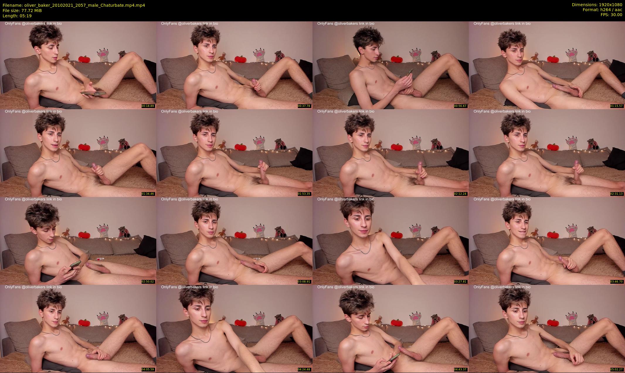 oliver_baker — 6 minute Chaturbate male cam show recording, 1080p, Oct 20, 2021