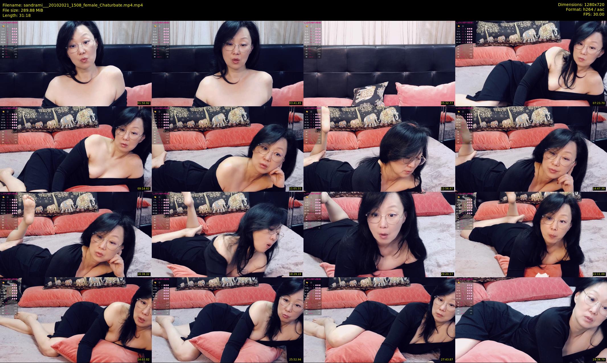 sandrami__ — 32 minute Chaturbate female cam show recording, 720p, Oct 20, 2021