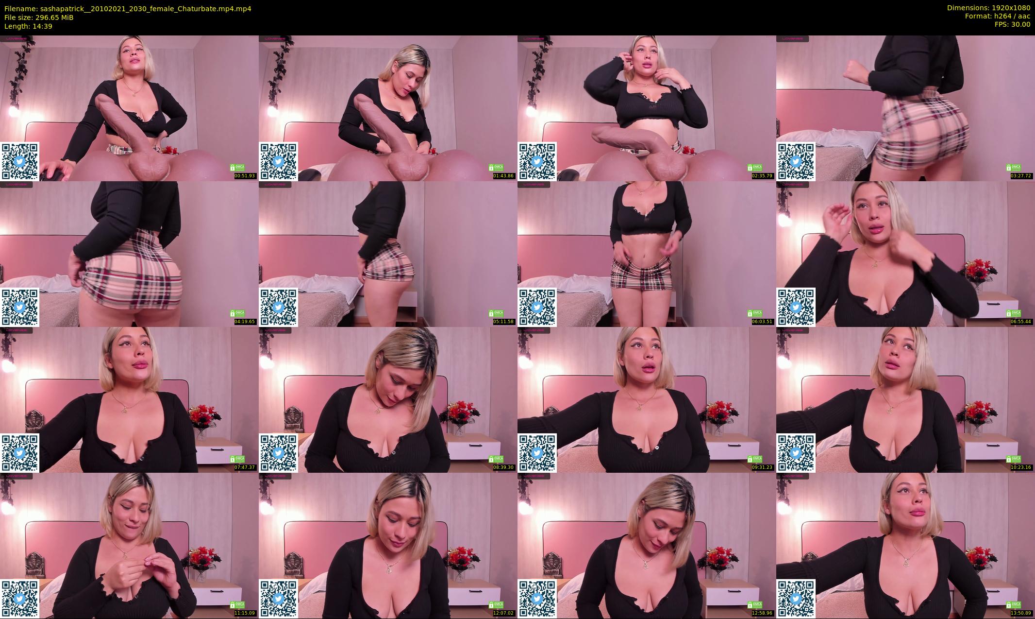 sashapatrick_ — 15 minute Chaturbate female cam show recording, 1080p, Oct 20, 2021