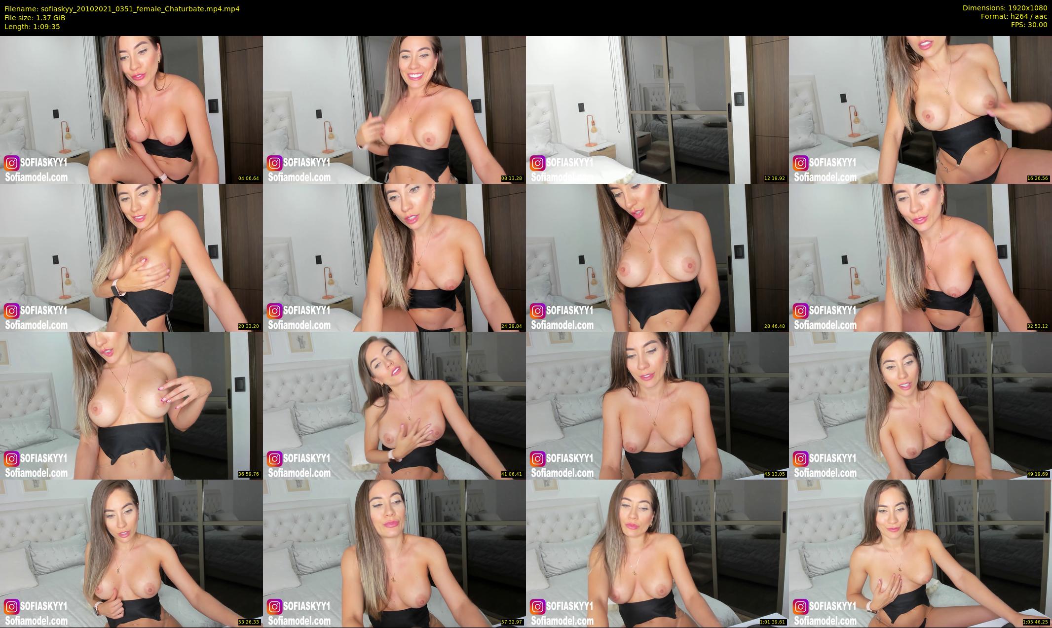 sofiaskyy — 70 minute Chaturbate female cam show recording, 1080p, Oct 20, 2021