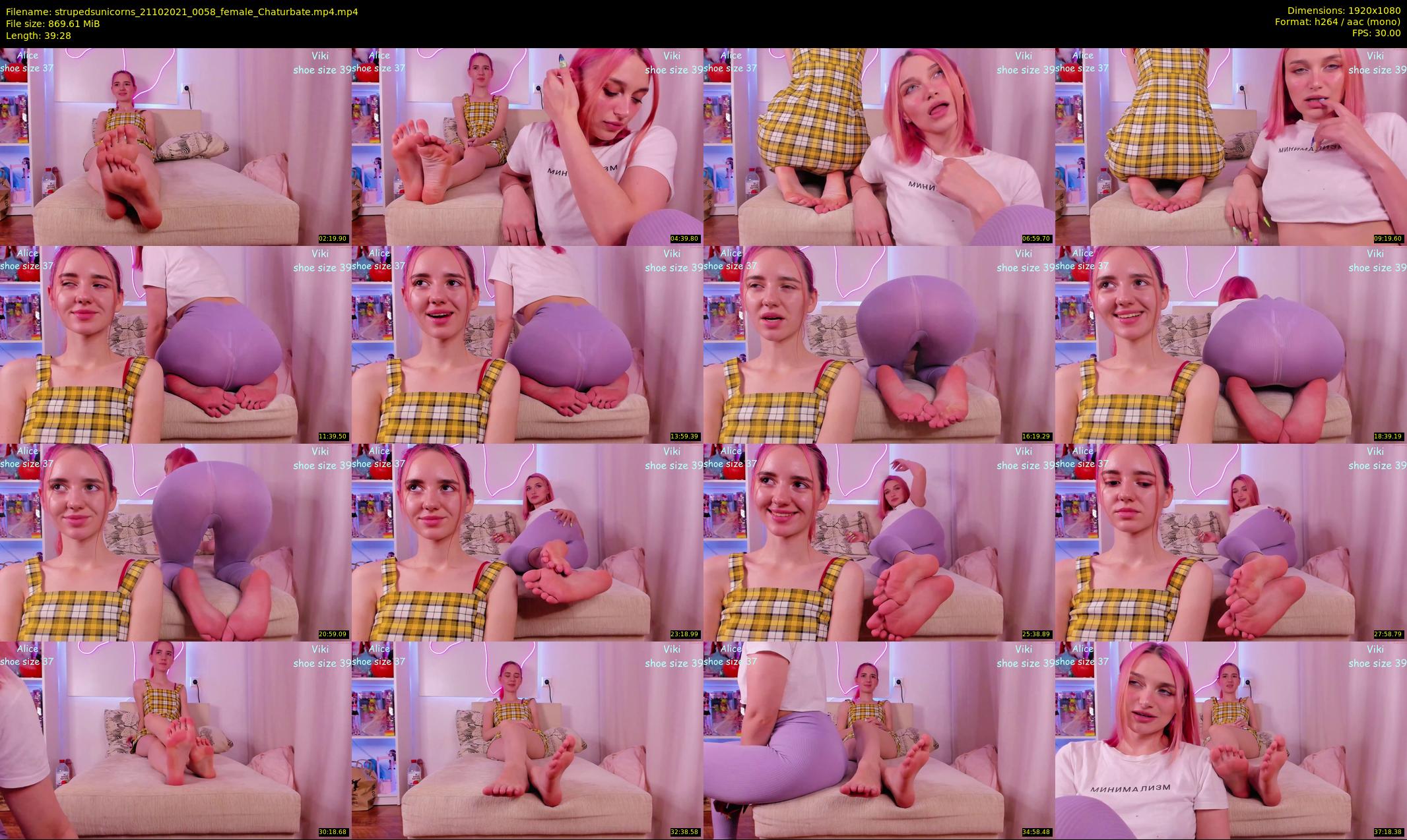 strupedsunicorns — 40 minute Chaturbate couple cam show recording, 1080p, Oct 21, 2021