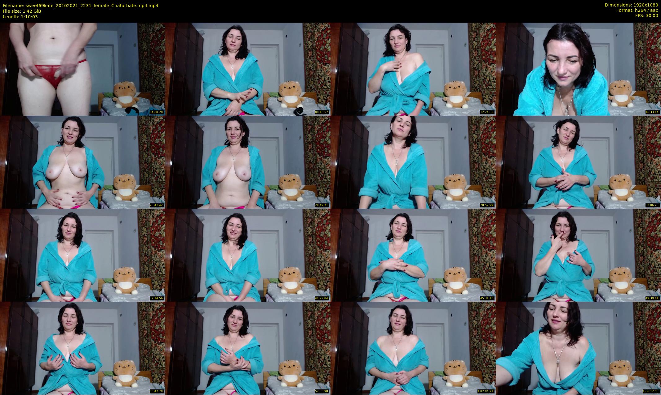 sweet69kate — 71 minute Chaturbate female cam show recording, 1080p, Oct 20, 2021