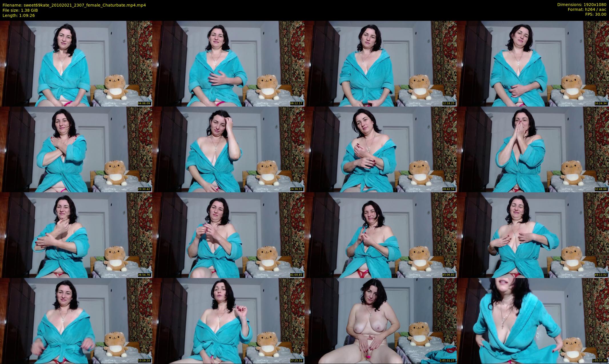 sweet69kate — 70 minute Chaturbate female cam show recording, 1080p, Oct 20, 2021