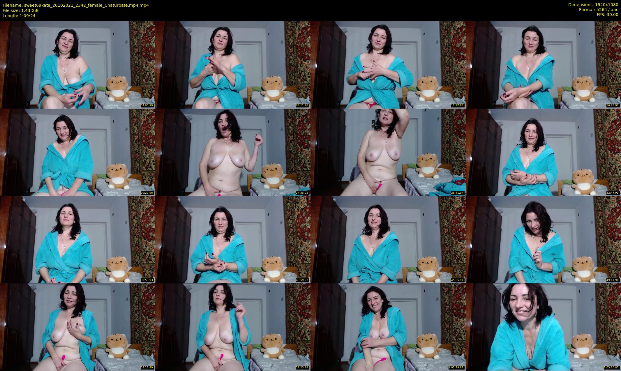 sweet69kate — 70 minute Chaturbate female cam show recording, 1080p, Oct 20, 2021