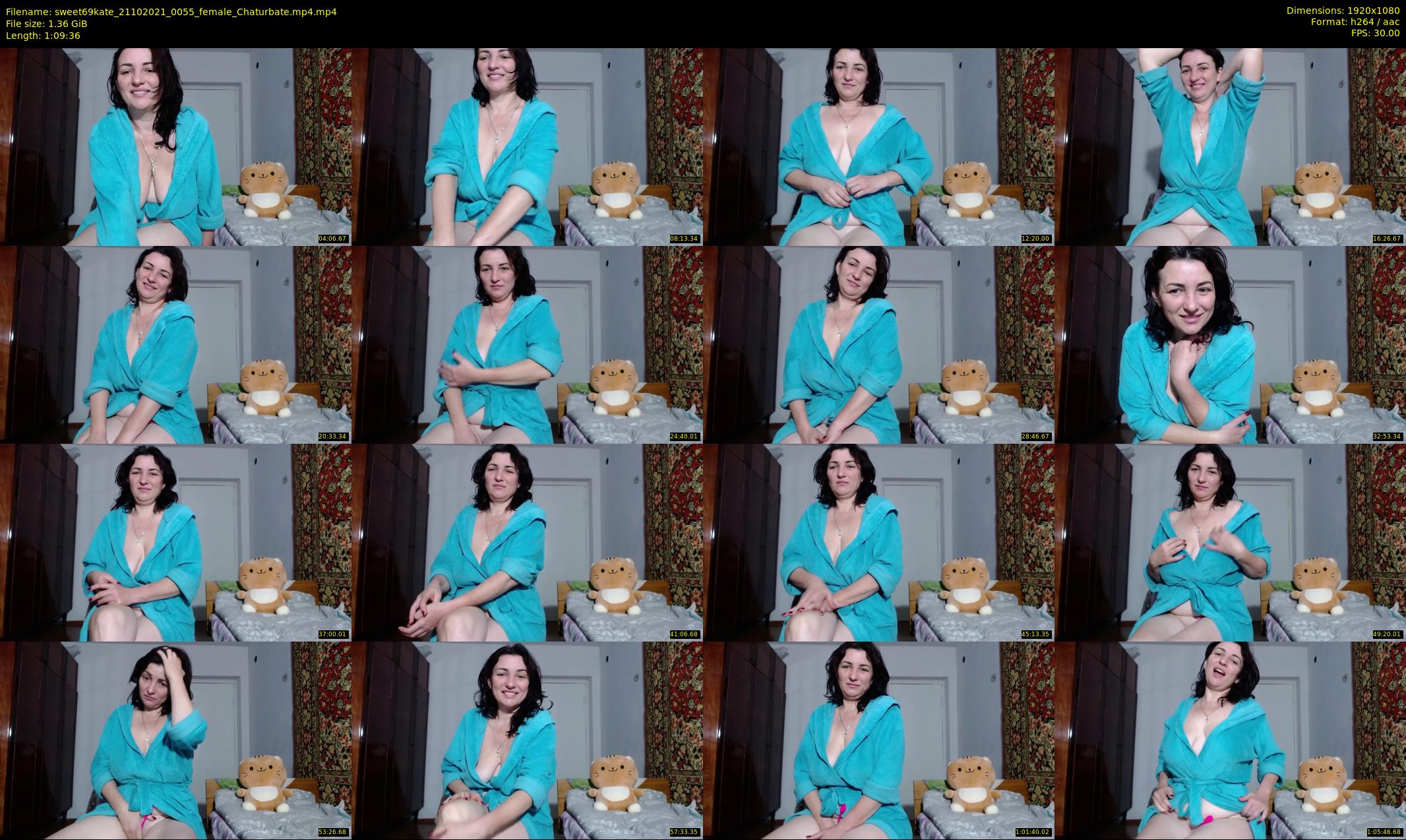 sweet69kate — 70 minute Chaturbate female cam show recording, 1080p, Oct 21, 2021