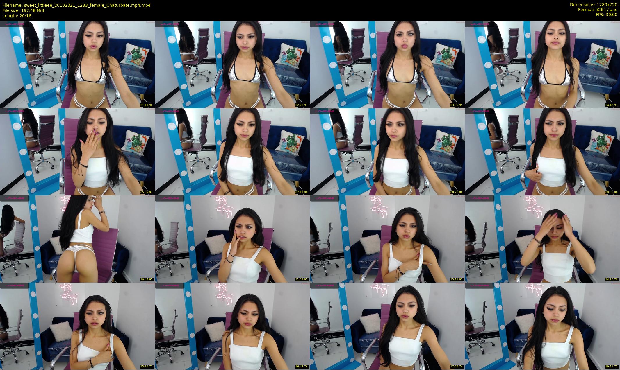 sweet_littleee — 21 minute Chaturbate female cam show recording, 720p, Oct 20, 2021