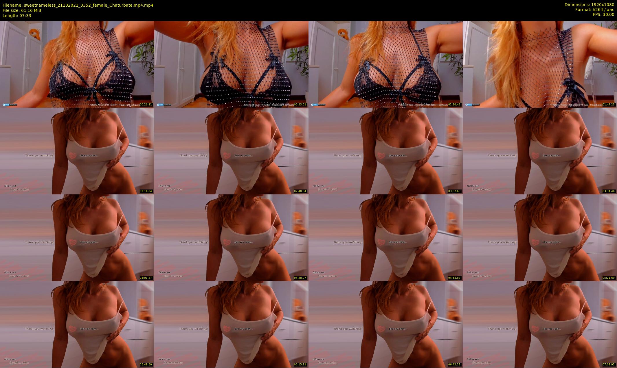 sweetnameless — 8 minute Chaturbate couple cam show recording, 1080p, Oct 21, 2021