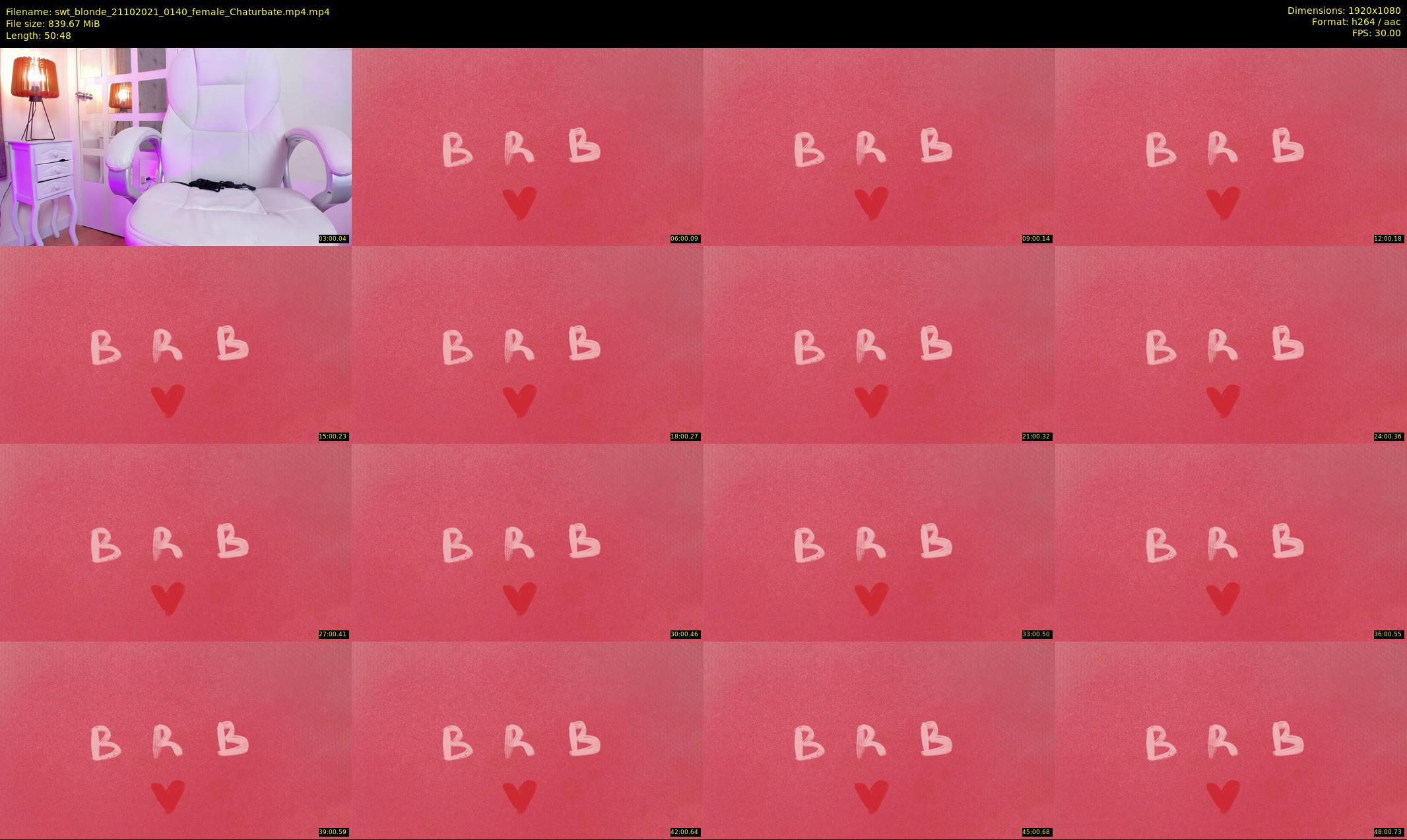 swt_blonde — 51 minute Chaturbate female cam show recording, 1080p, Oct 21, 2021