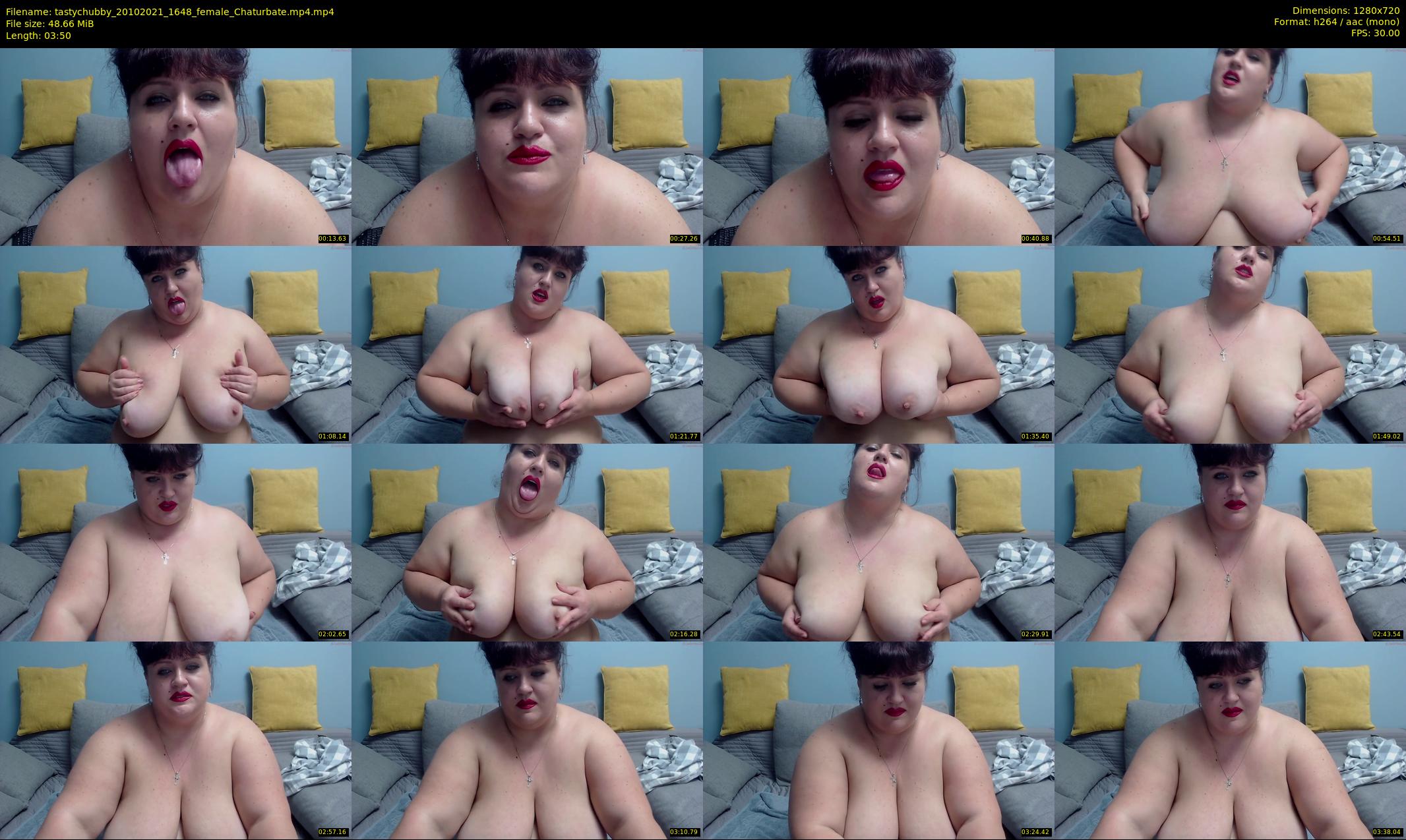 tastychubby — 4 minute Chaturbate female cam show recording, 720p, Oct 20, 2021