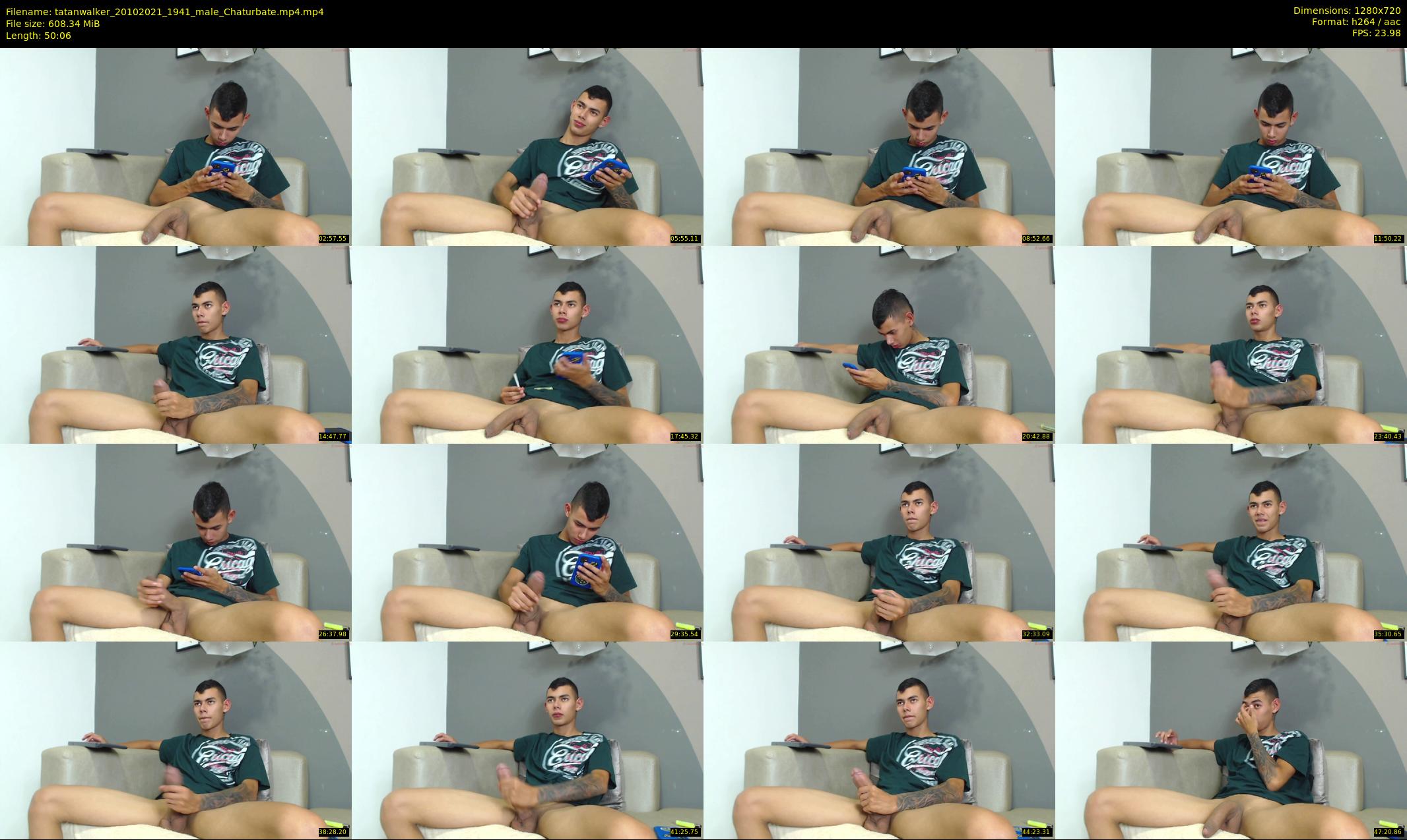 tatanwalker — 51 minute Chaturbate male cam show recording, 720p, Oct 20, 2021