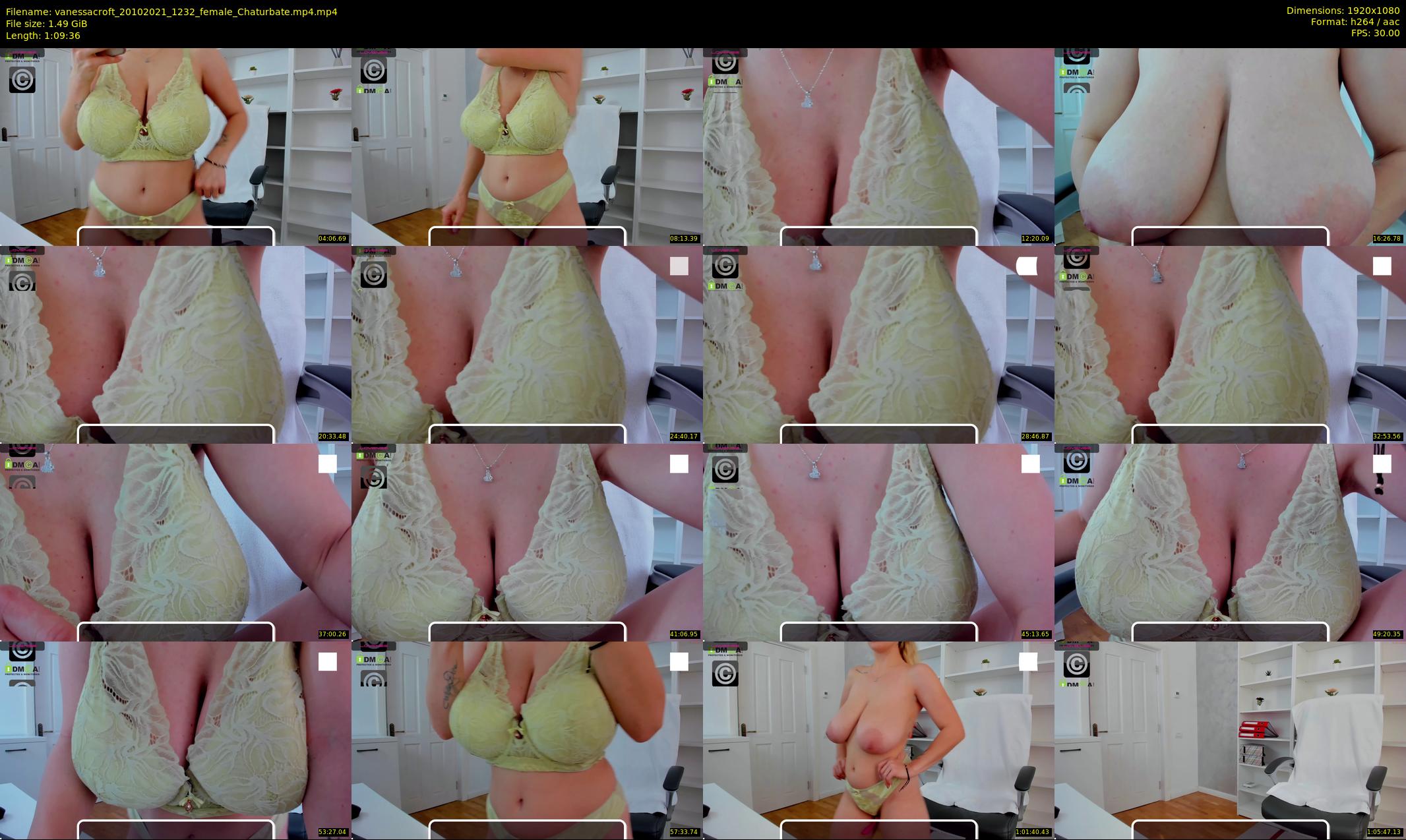 vanessacroft — 70 minute Chaturbate female cam show recording, 1080p, Oct 20, 2021