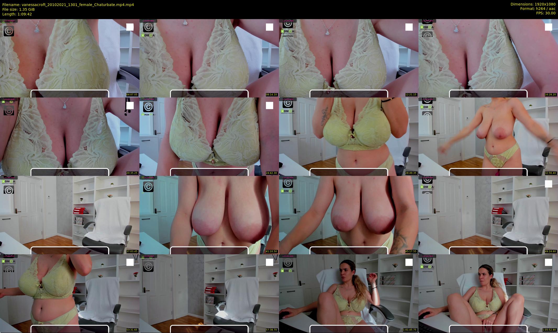 vanessacroft — 70 minute Chaturbate female cam show recording, 1080p, Oct 20, 2021