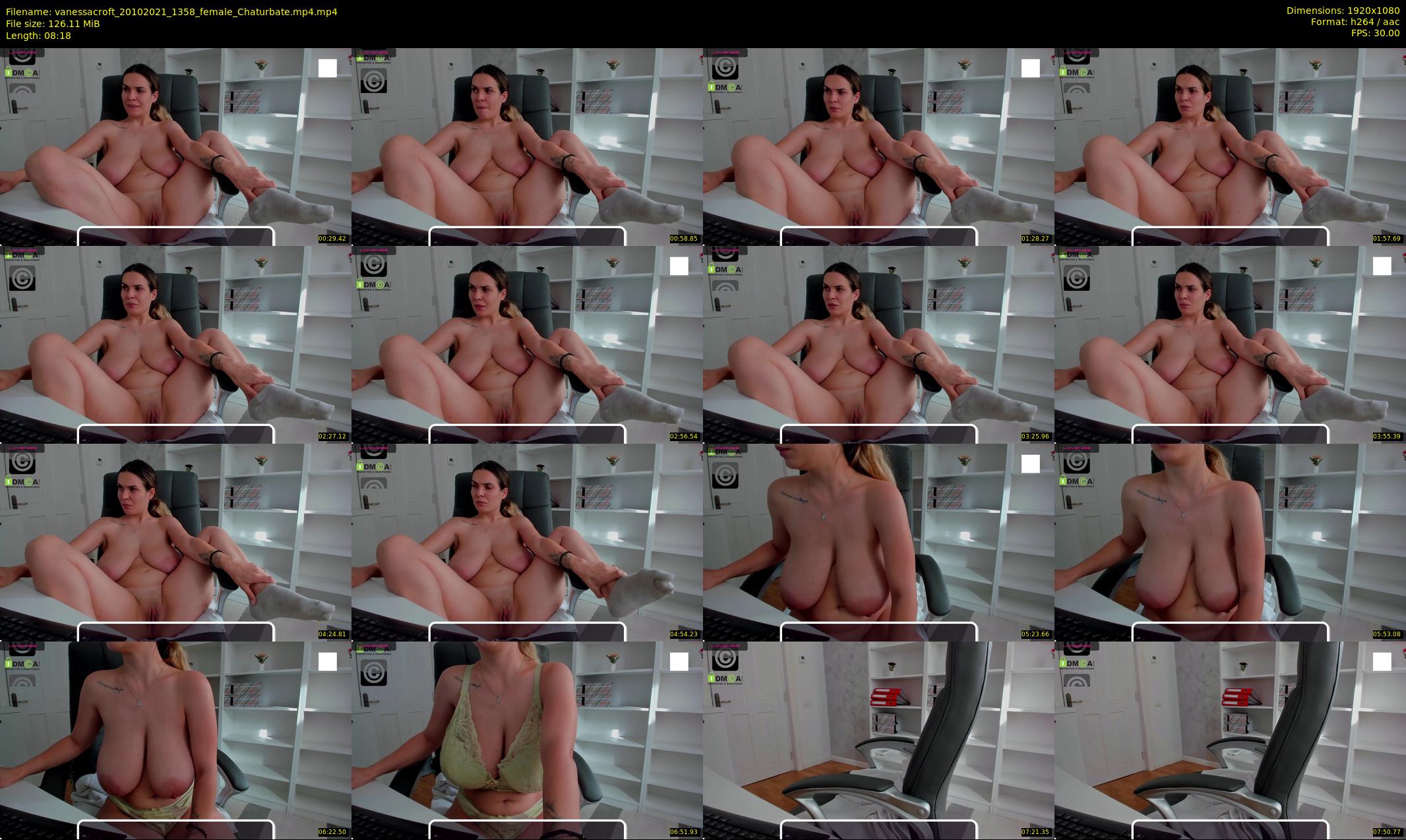 vanessacroft — 9 minute Chaturbate female cam show recording, 1080p, Oct 20, 2021