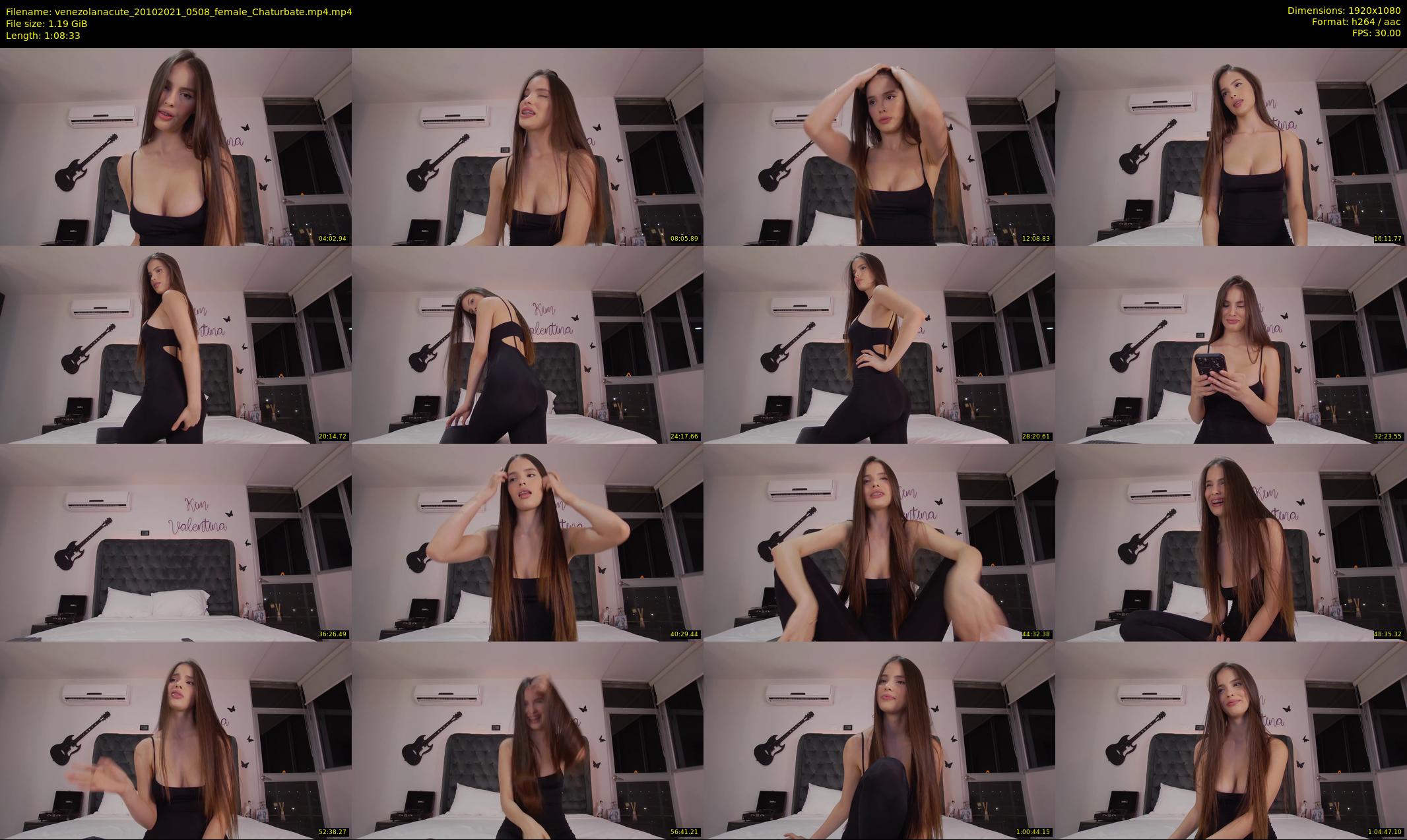 venezolanacute — 69 minute Chaturbate female cam show recording, 1080p, Oct 20, 2021
