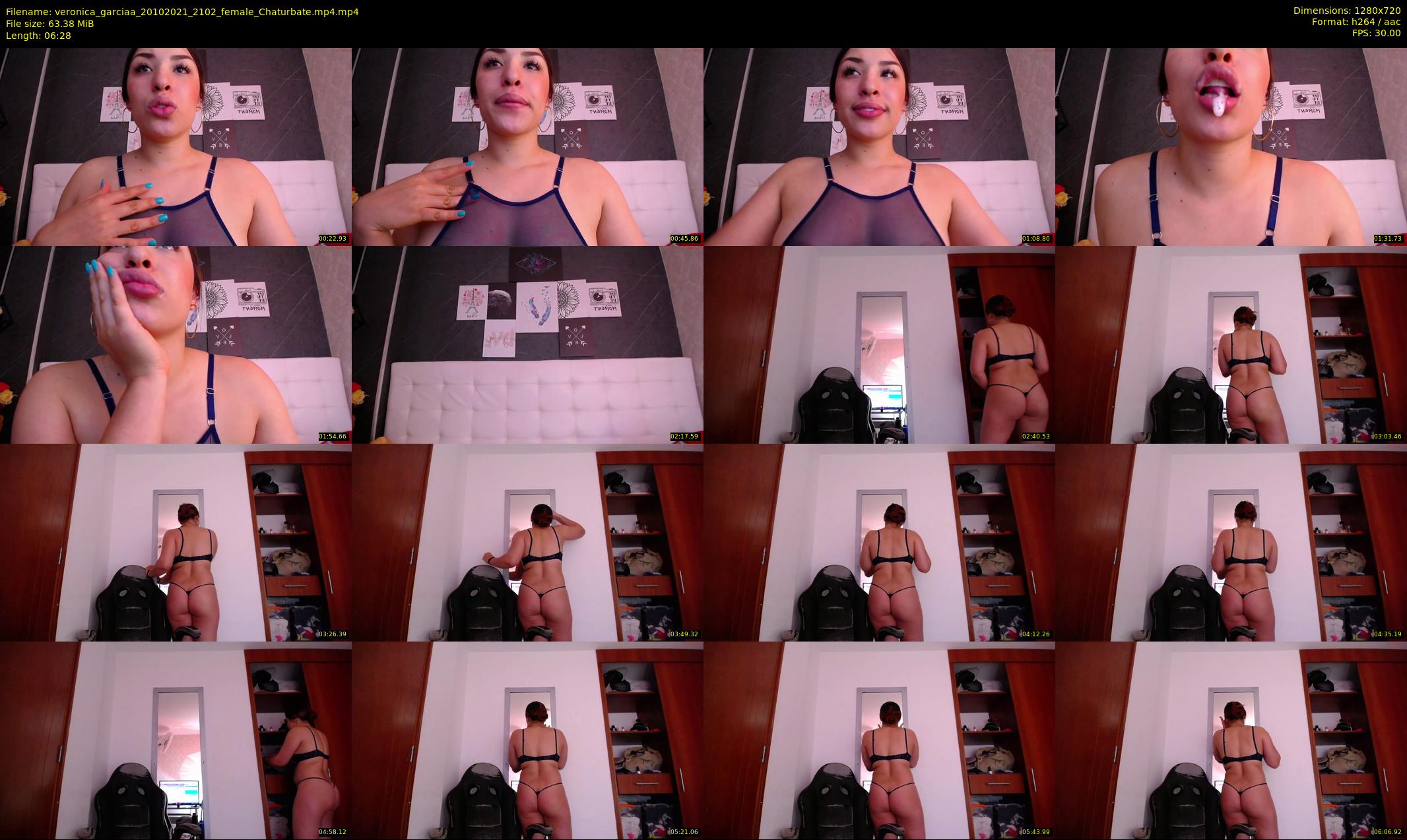 veronica_garciaa — 7 minute Chaturbate female cam show recording, 720p, Oct 20, 2021