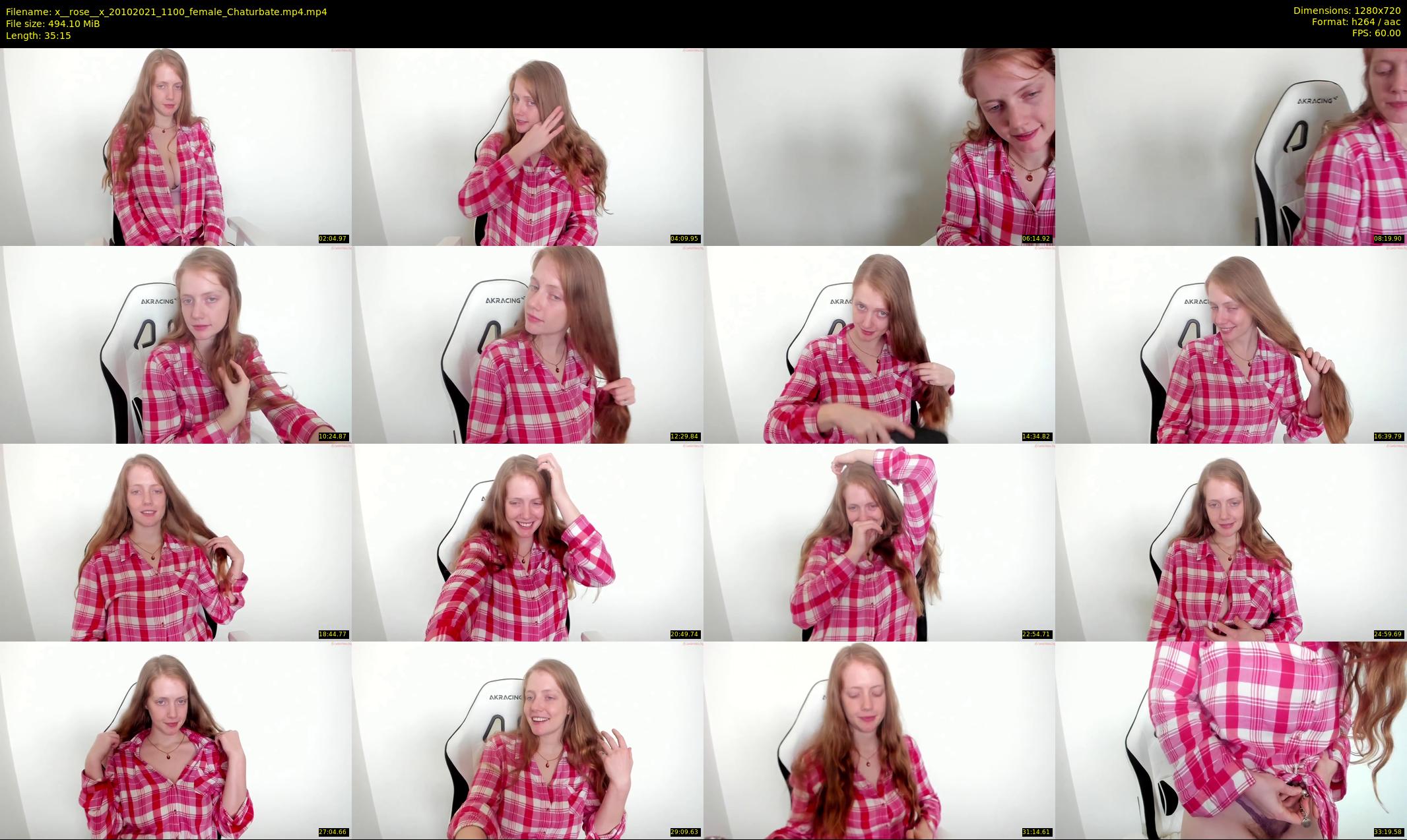 x__rose__x — 36 minute Chaturbate female cam show recording, 720p, Oct 20, 2021