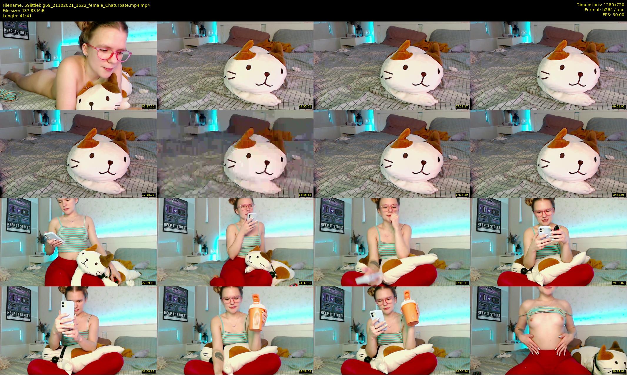 69littlebig69 — 42 minute Chaturbate couple cam show recording, 720p, Oct 21, 2021