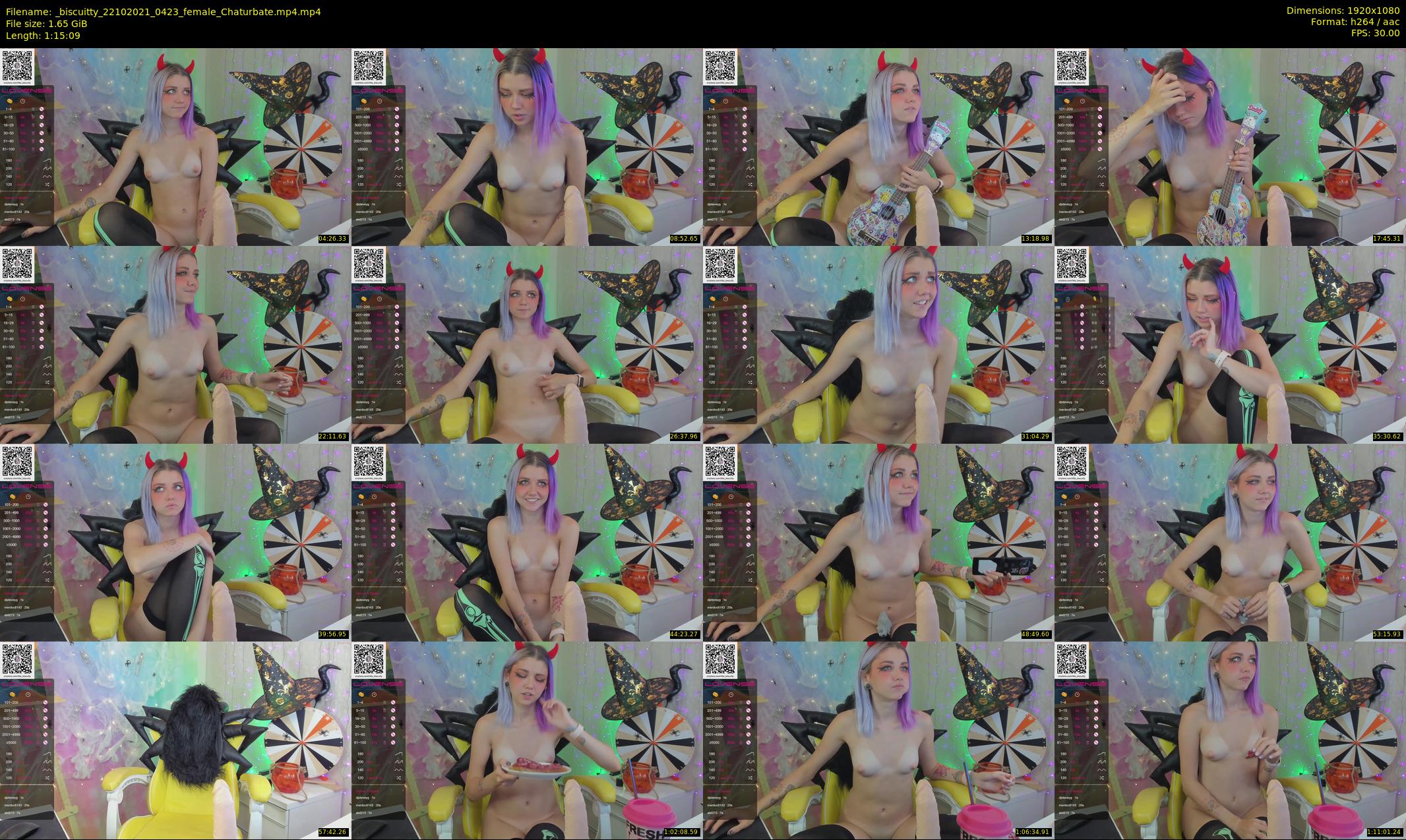 _biscuitty — 76 minute Chaturbate female cam show recording, 1080p, Oct 22, 2021