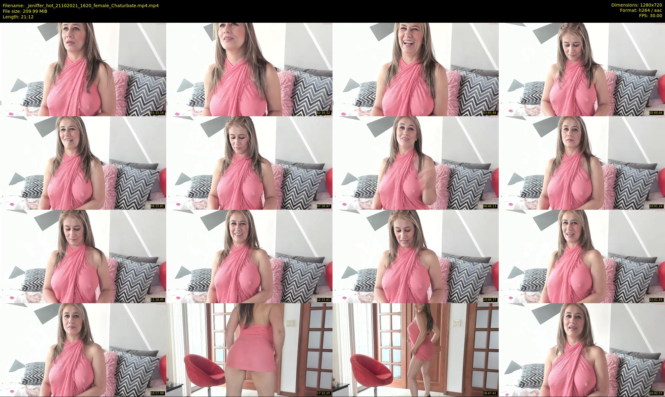 _jeniffer_hot — 22 minute Chaturbate female cam show recording, 720p, Oct 21, 2021