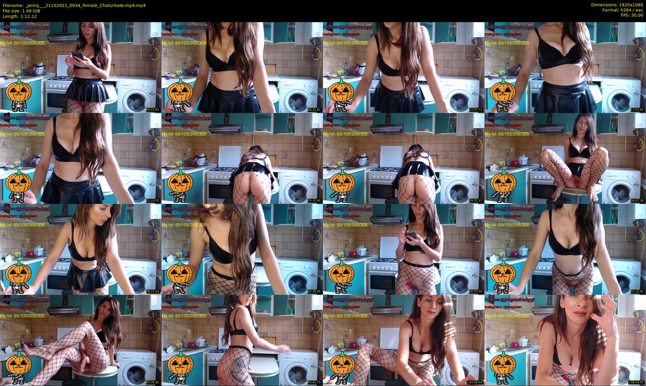 _jenny__ — 73 minute Chaturbate female cam show recording, 1080p, Oct 21, 2021