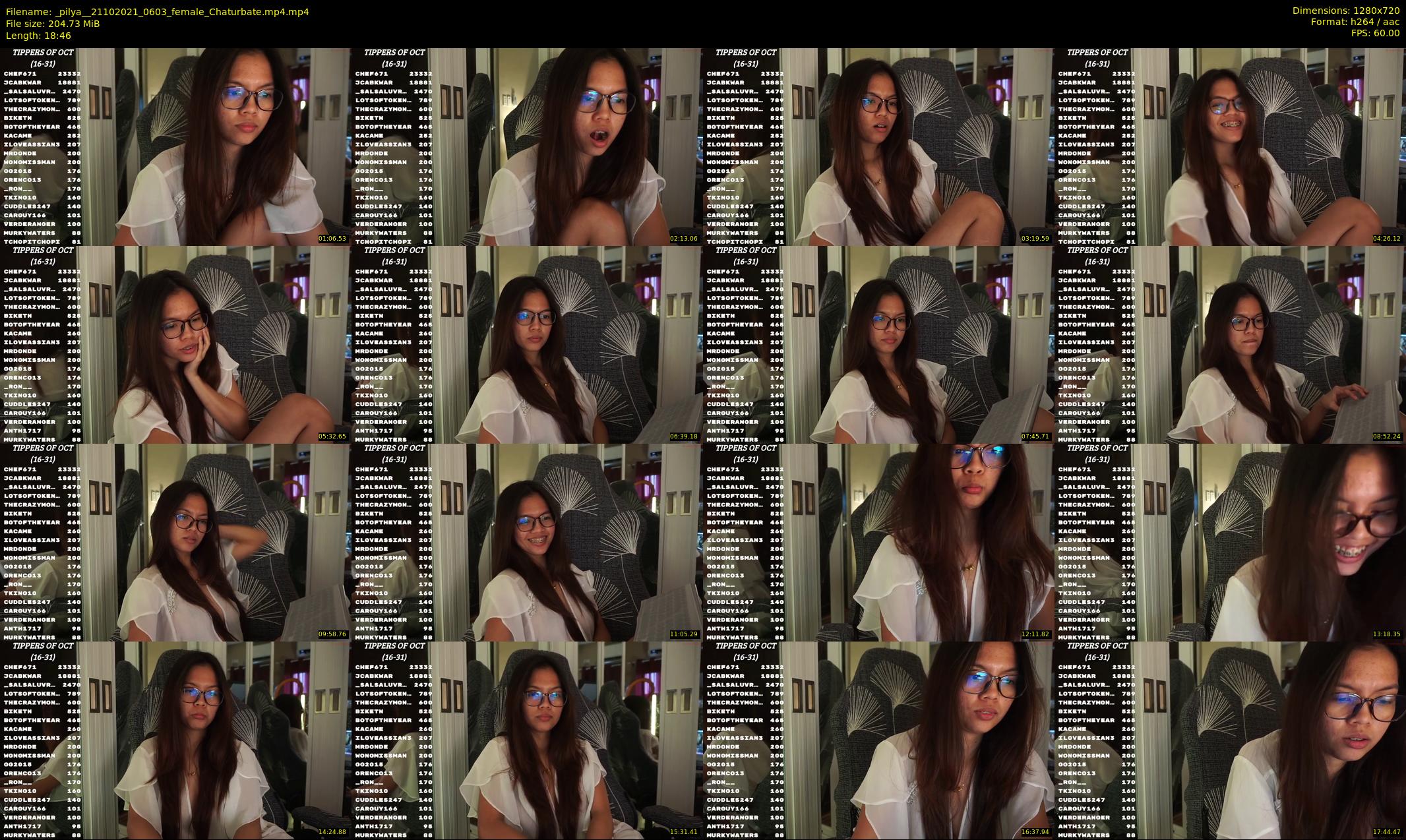 _pilya_ — 19 minute Chaturbate female cam show recording, 720p, Oct 21, 2021