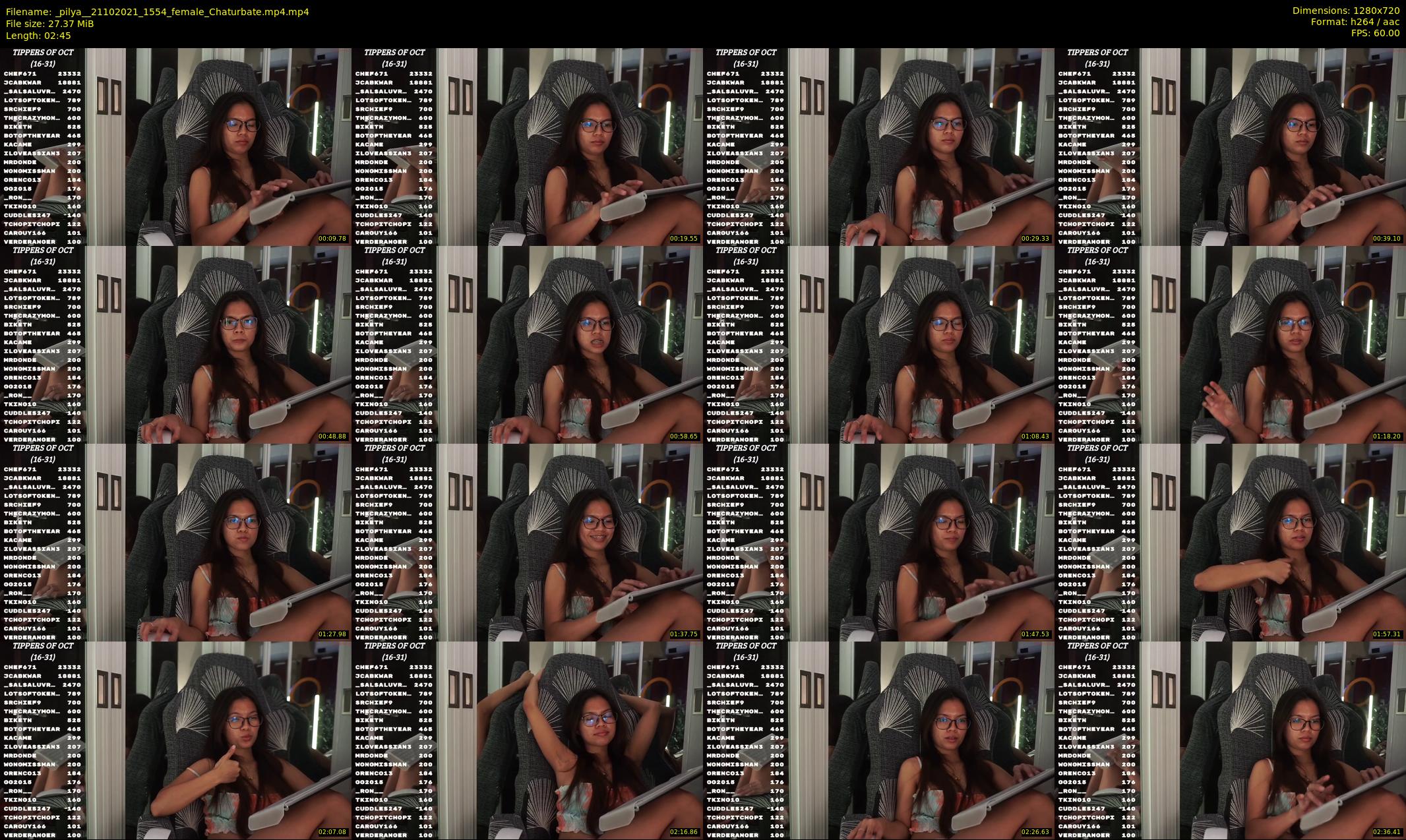 _pilya_ — 3 minute Chaturbate female cam show recording, 720p, Oct 21, 2021