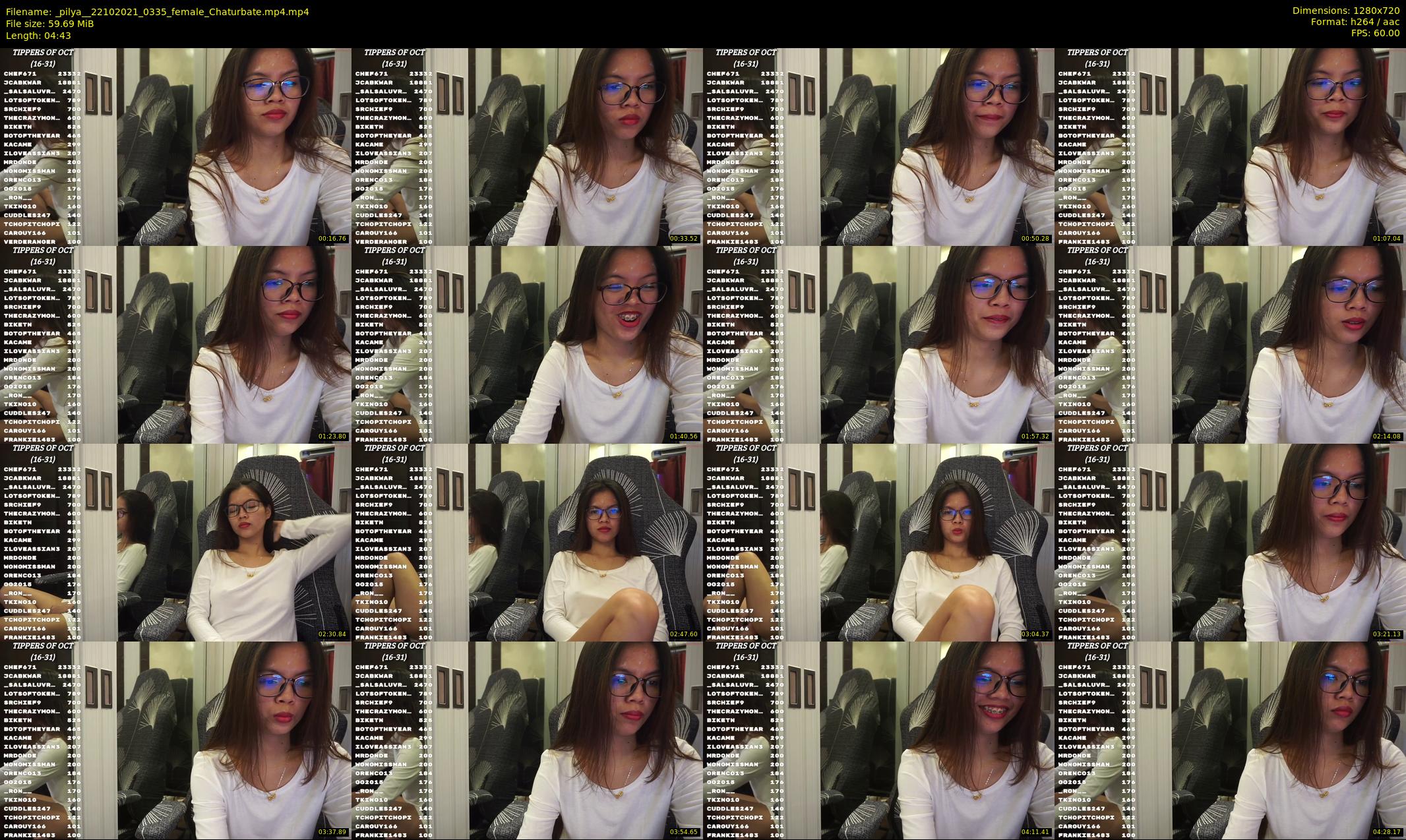_pilya_ — 5 minute Chaturbate female cam show recording, 720p, Oct 22, 2021