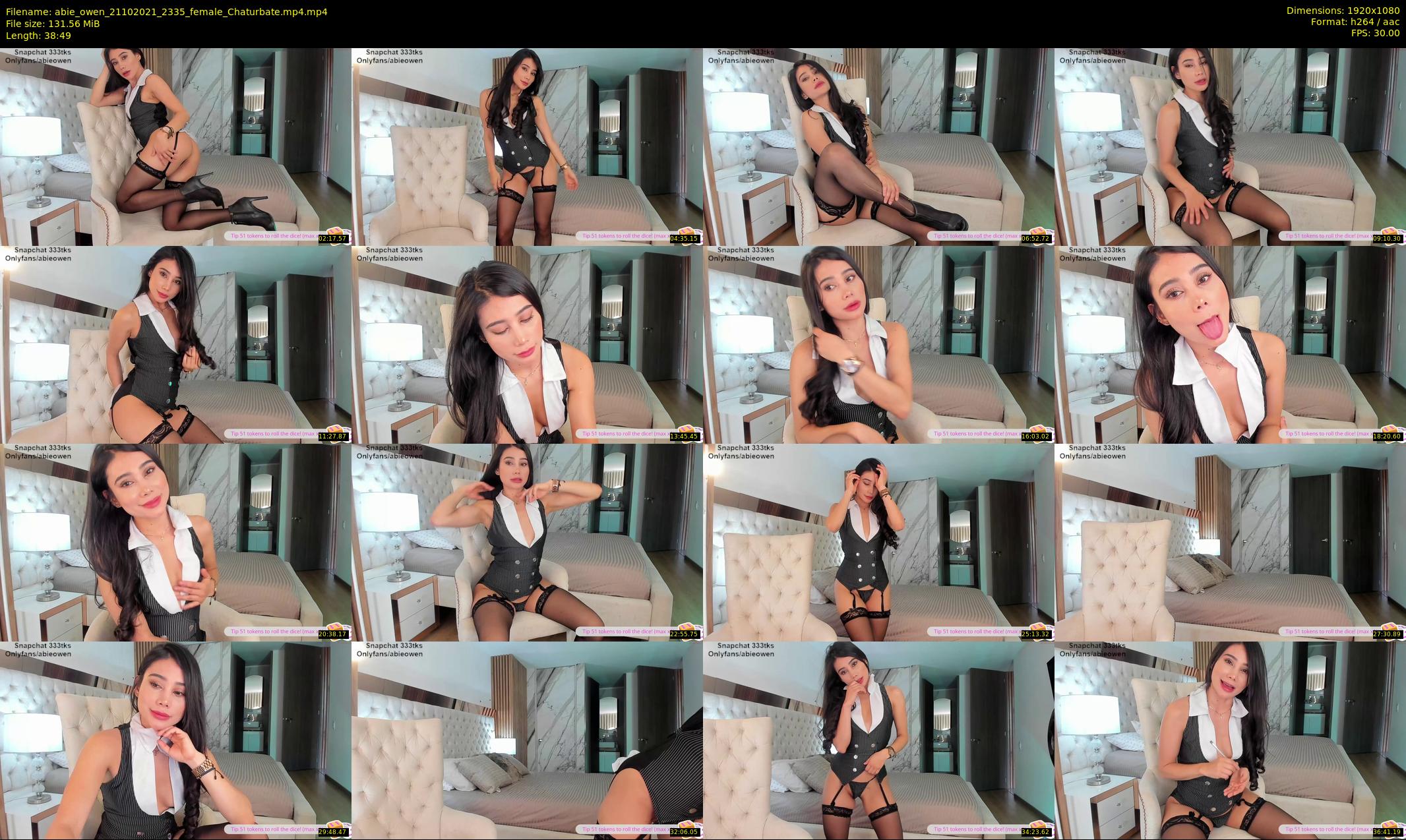 abie_owen — 39 minute Chaturbate female cam show recording, 1080p, Oct 21, 2021
