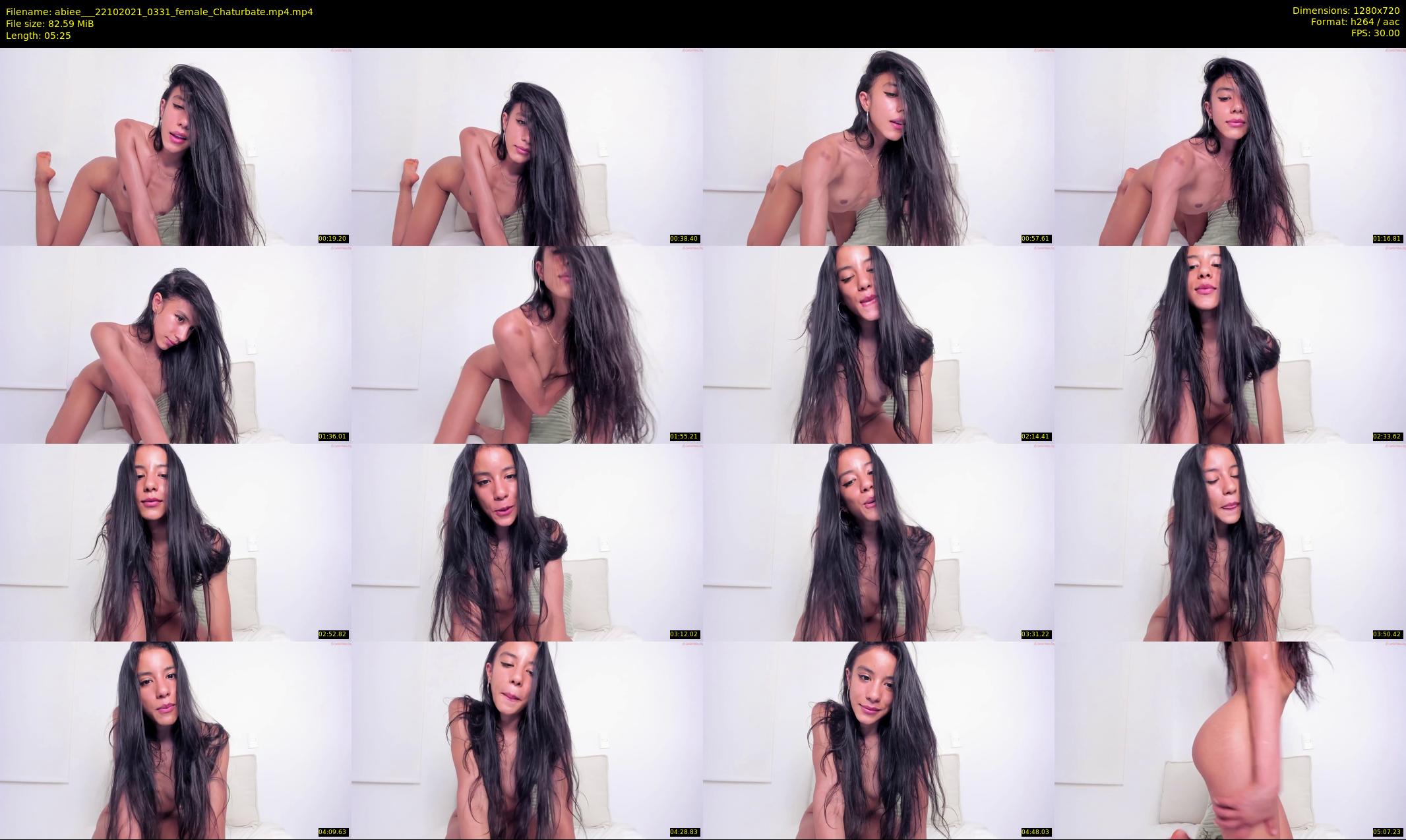abiee__ — 6 minute Chaturbate female cam show recording, 720p, Oct 22, 2021