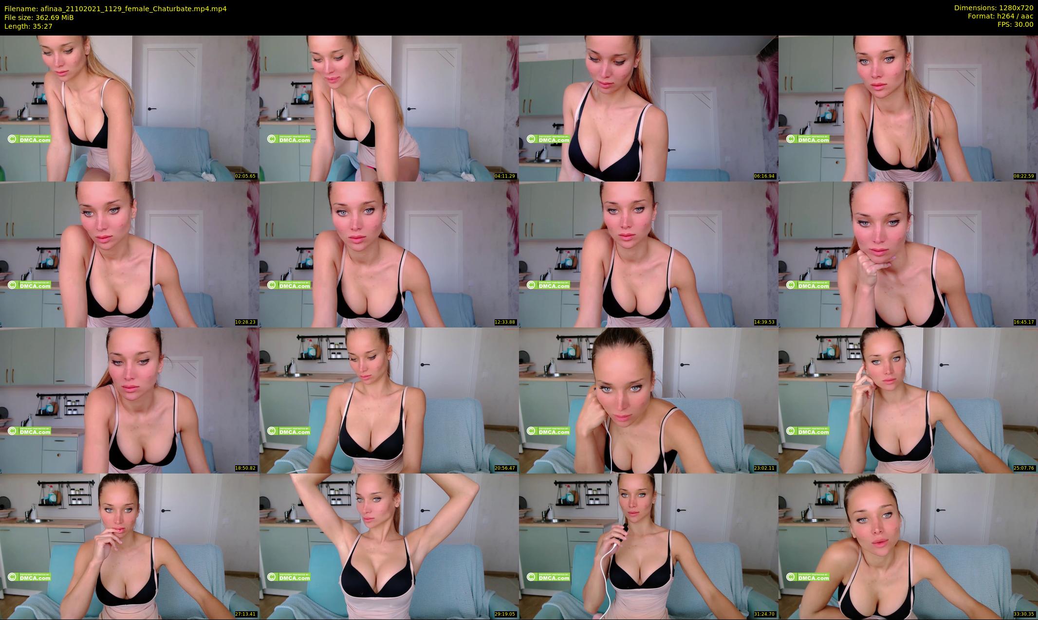 afinaa — 36 minute Chaturbate female cam show recording, 720p, Oct 21, 2021
