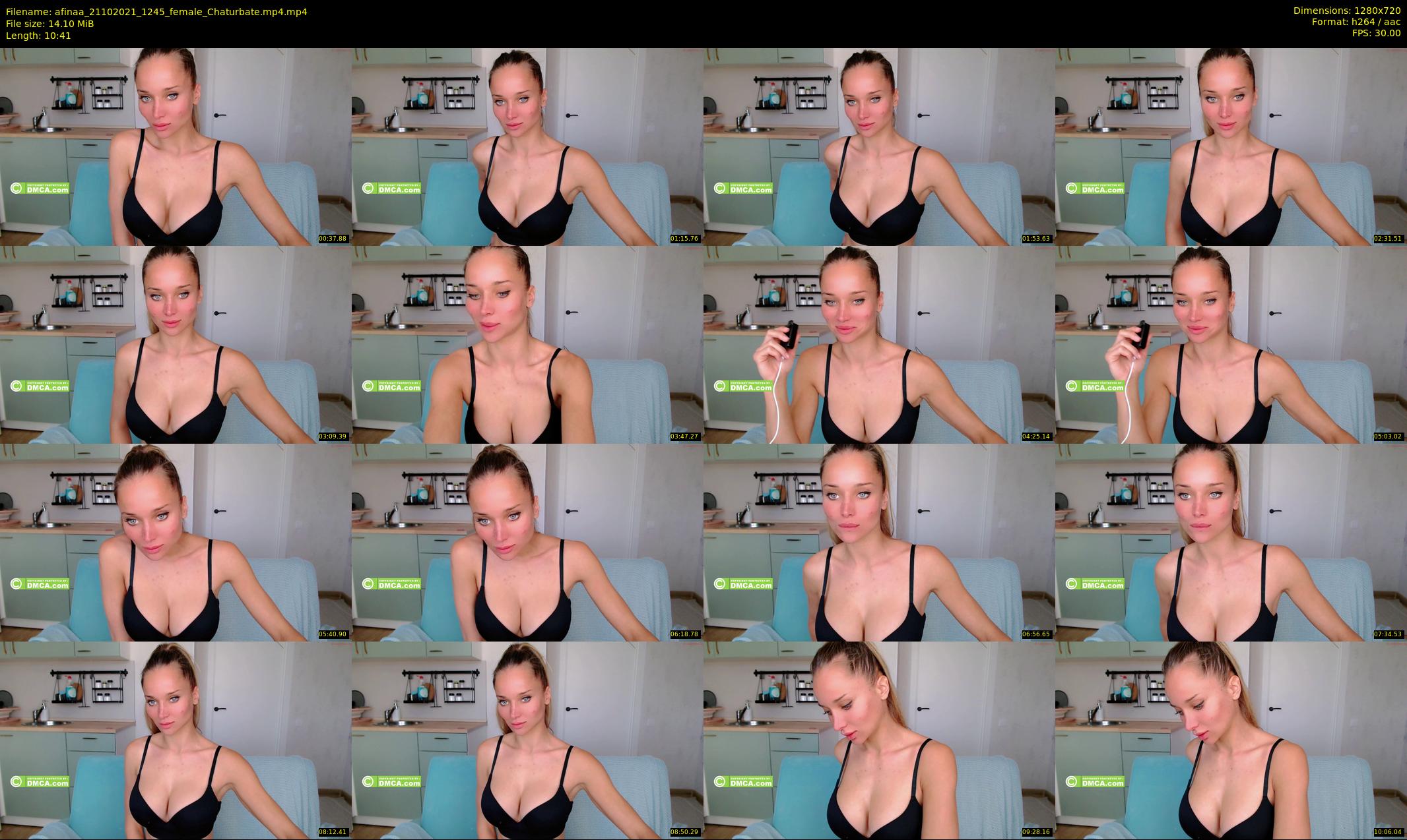 afinaa — 11 minute Chaturbate female cam show recording, 720p, Oct 21, 2021