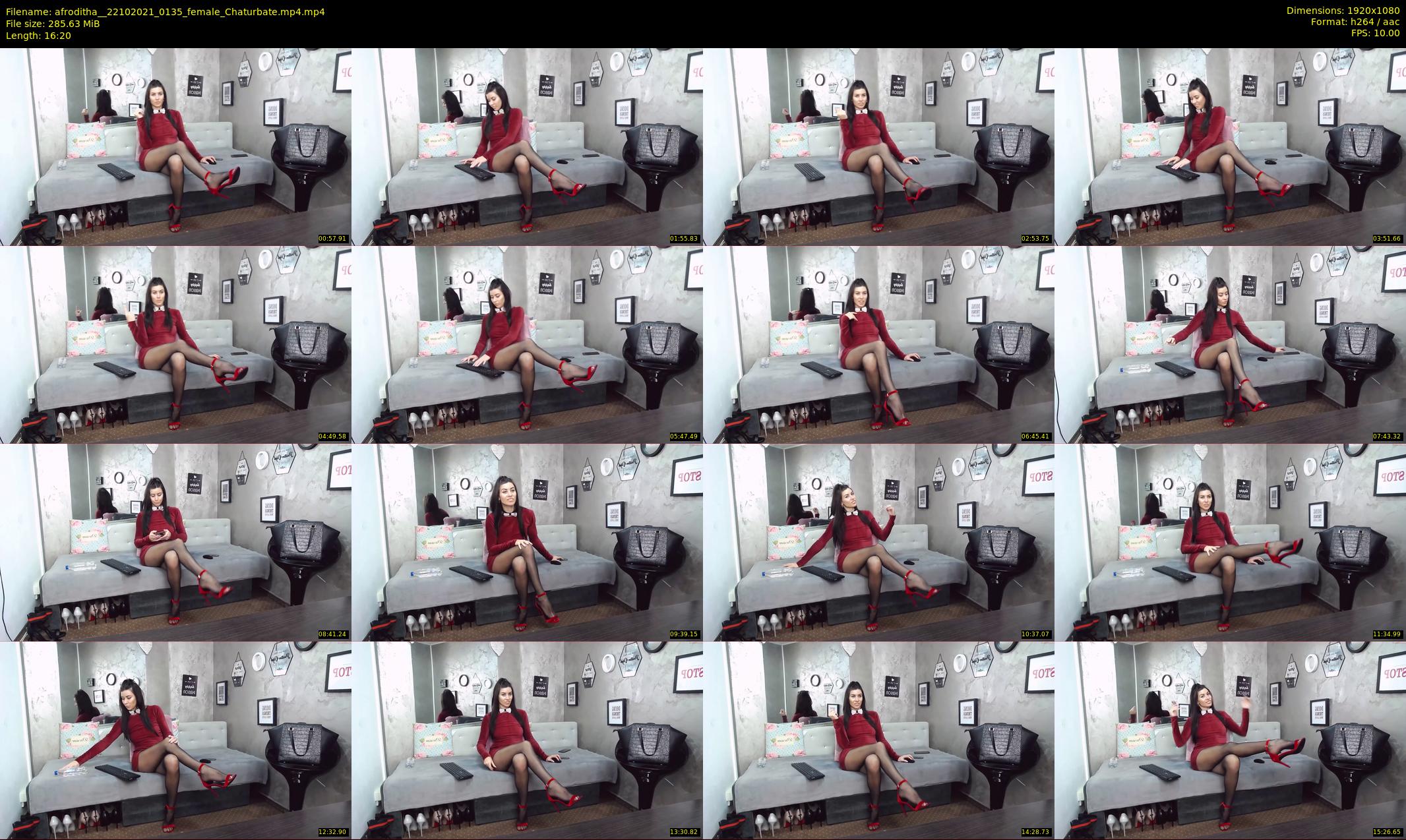 afroditha_ — 17 minute Chaturbate female cam show recording, 1080p, Oct 22, 2021