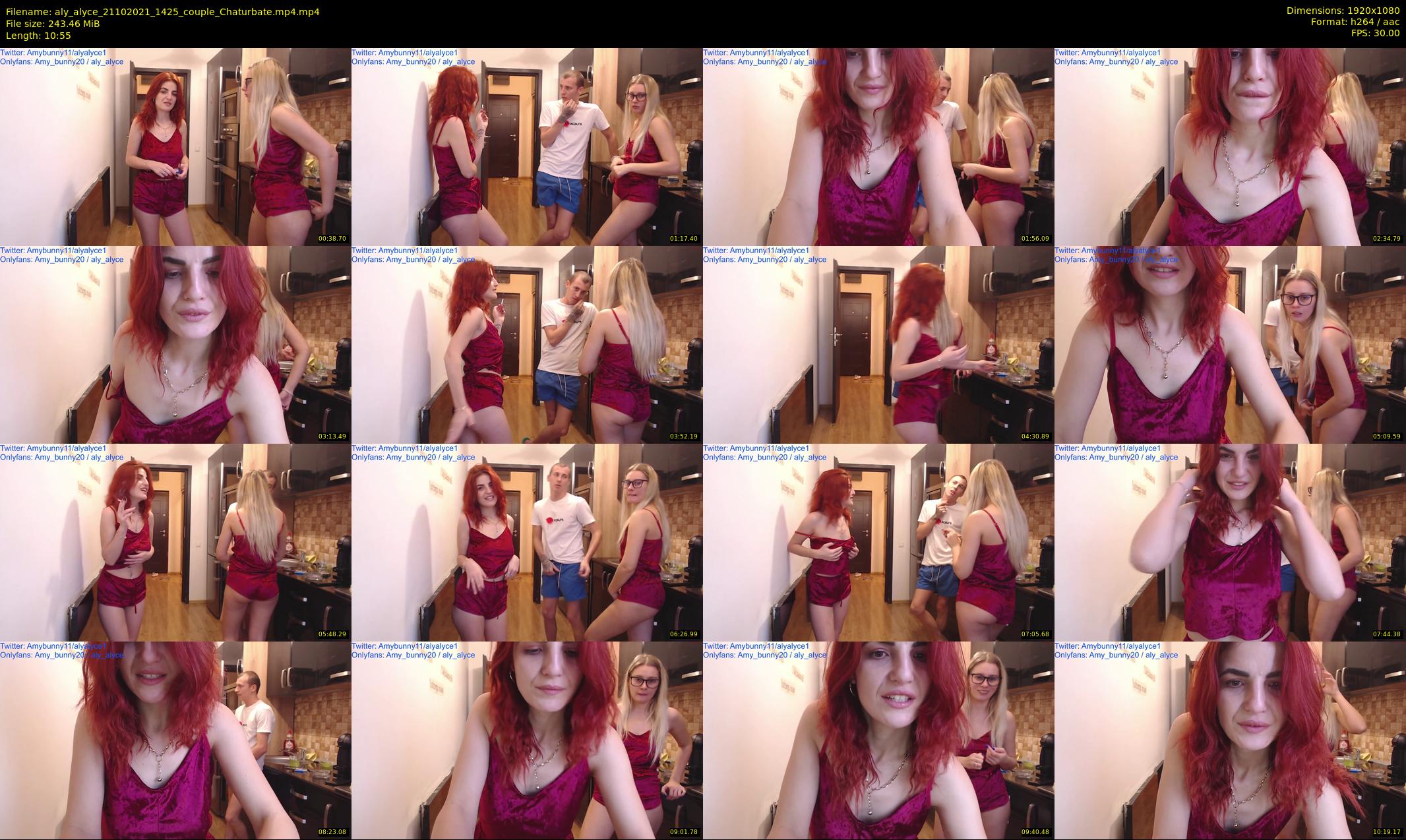 aly_alyce — 11 minute Chaturbate female cam show recording, 1080p, Oct 21, 2021