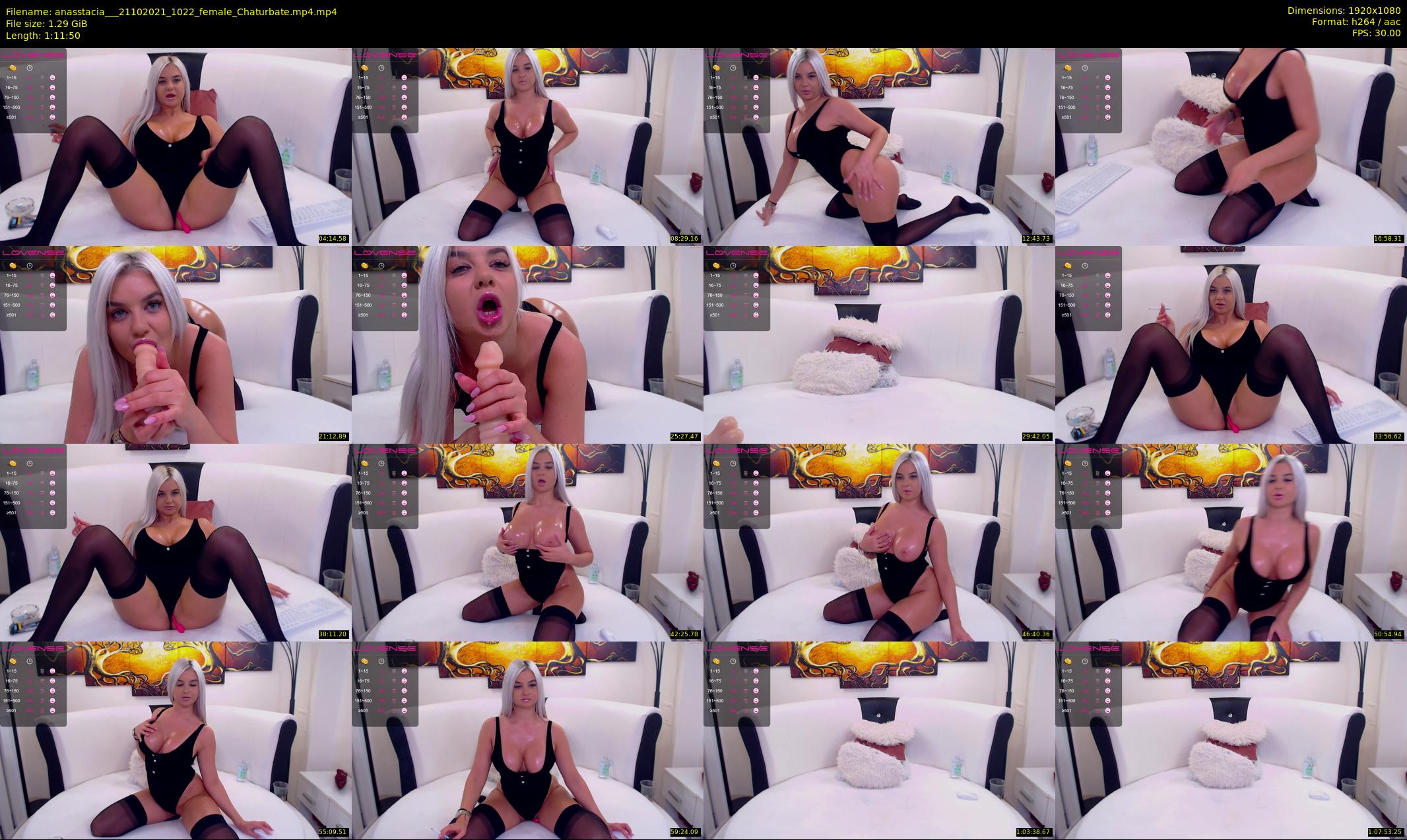 anasstacia__ — 72 minute Chaturbate female cam show recording, 1080p, Oct 21, 2021