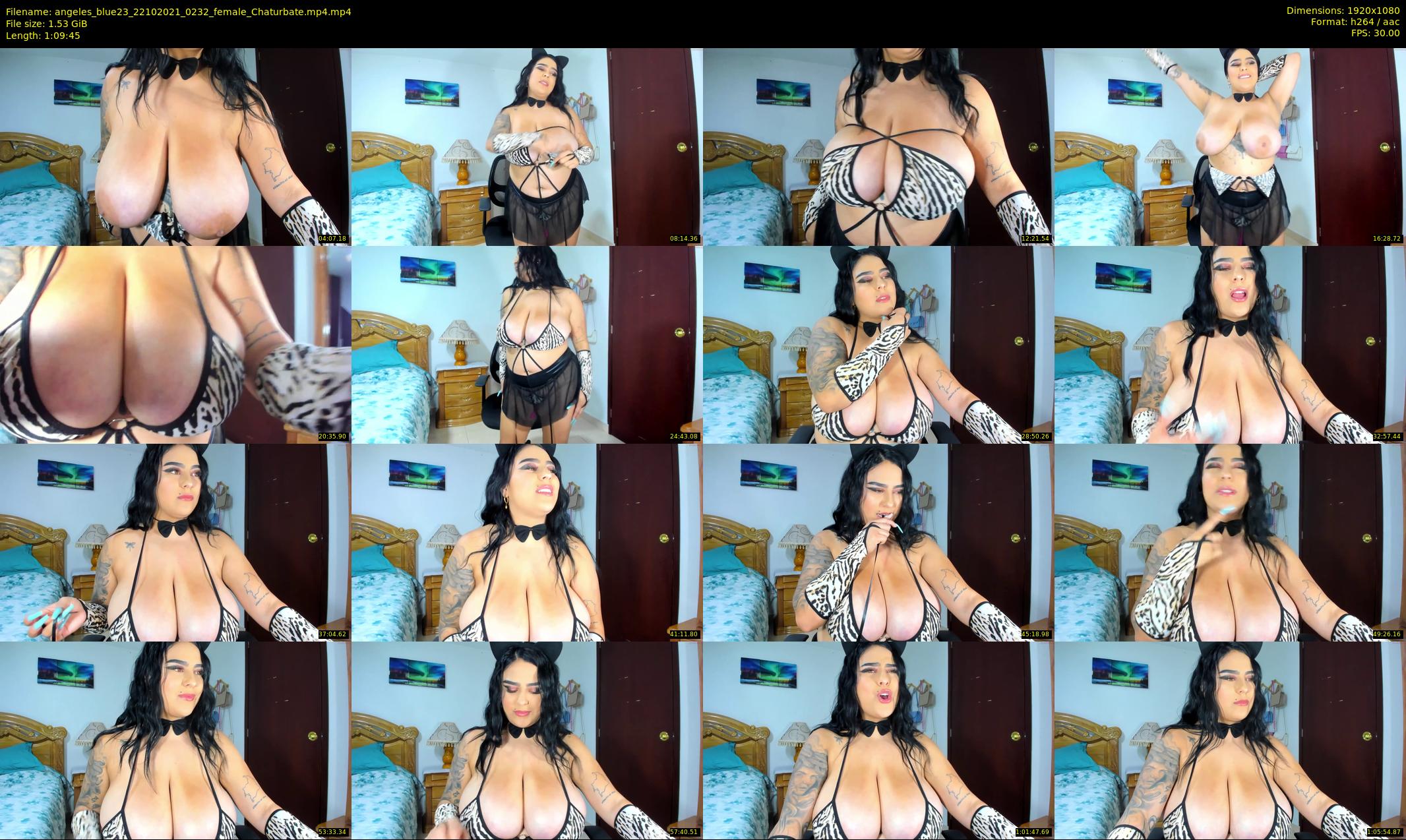 angeles_blue23 — 70 minute Chaturbate female cam show recording, 1080p, Oct 22, 2021