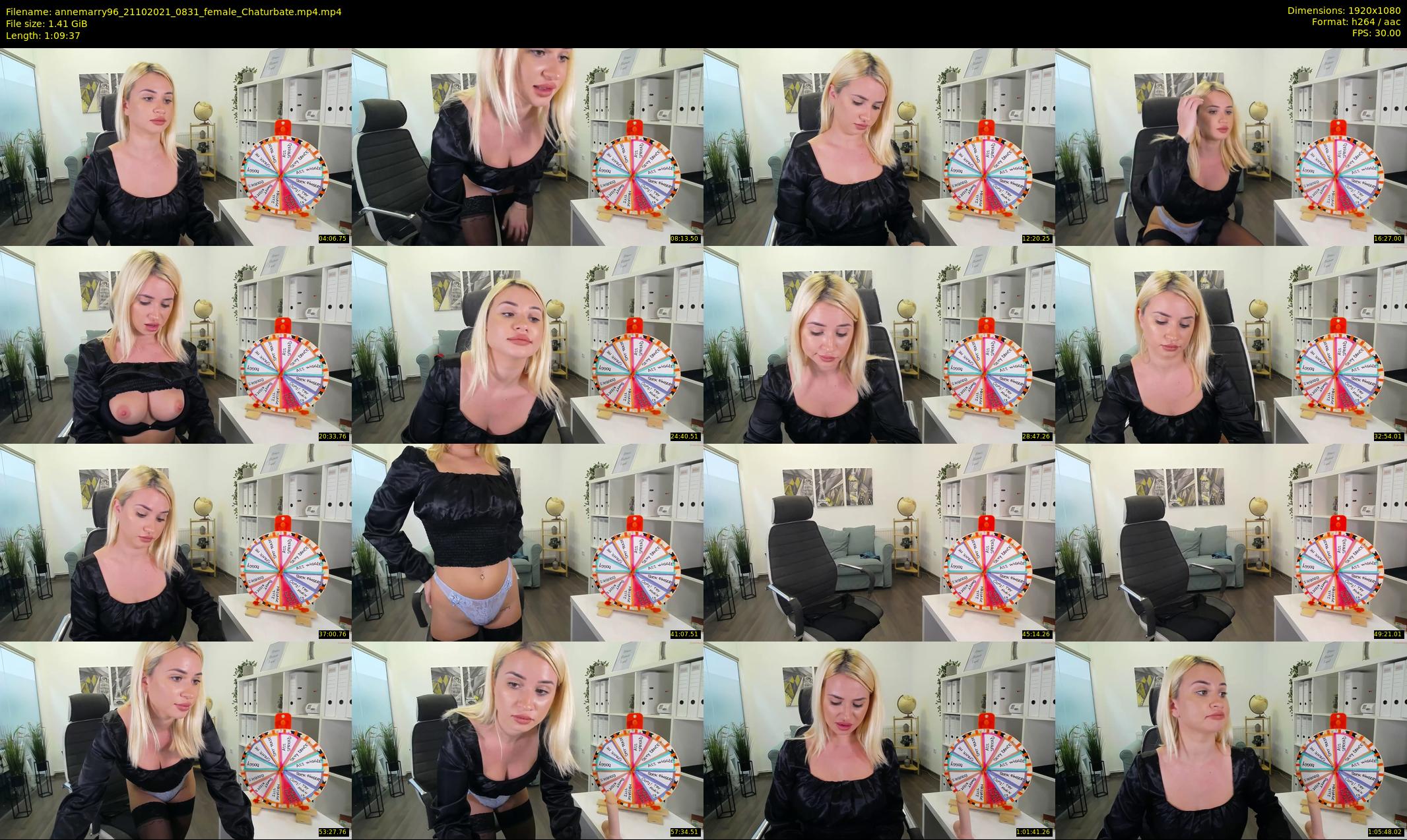 annemarry96 — 70 minute Chaturbate female cam show recording, 1080p, Oct 21, 2021