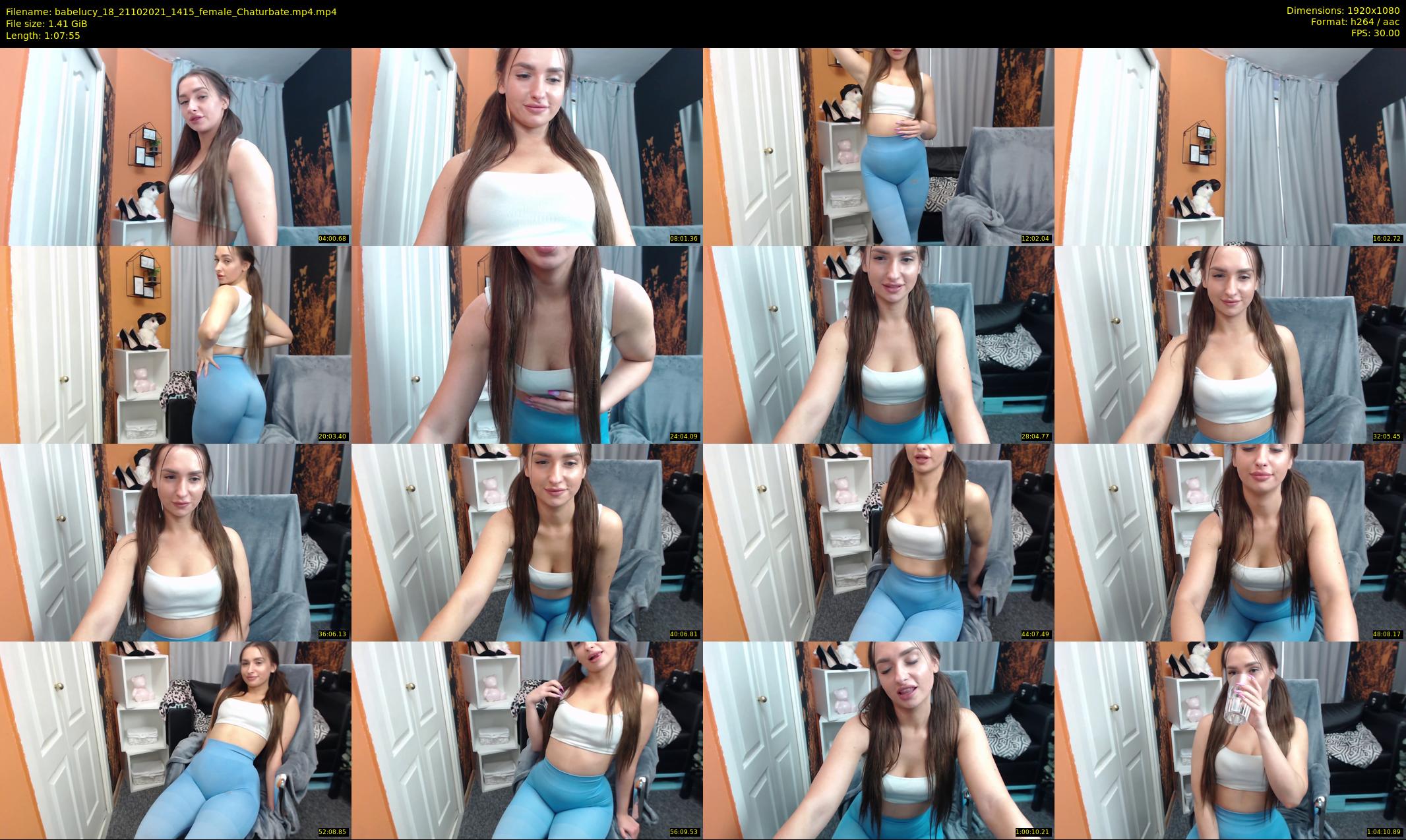babelucy_18 — 68 minute Chaturbate female cam show recording, 1080p, Oct 21, 2021