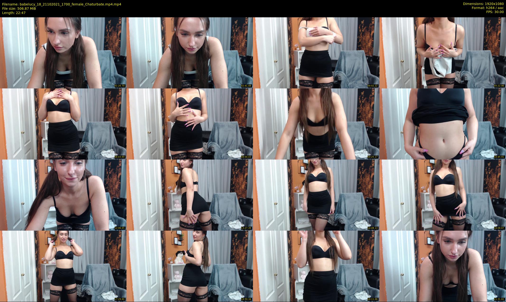 babelucy_18 — 23 minute Chaturbate female cam show recording, 1080p, Oct 21, 2021