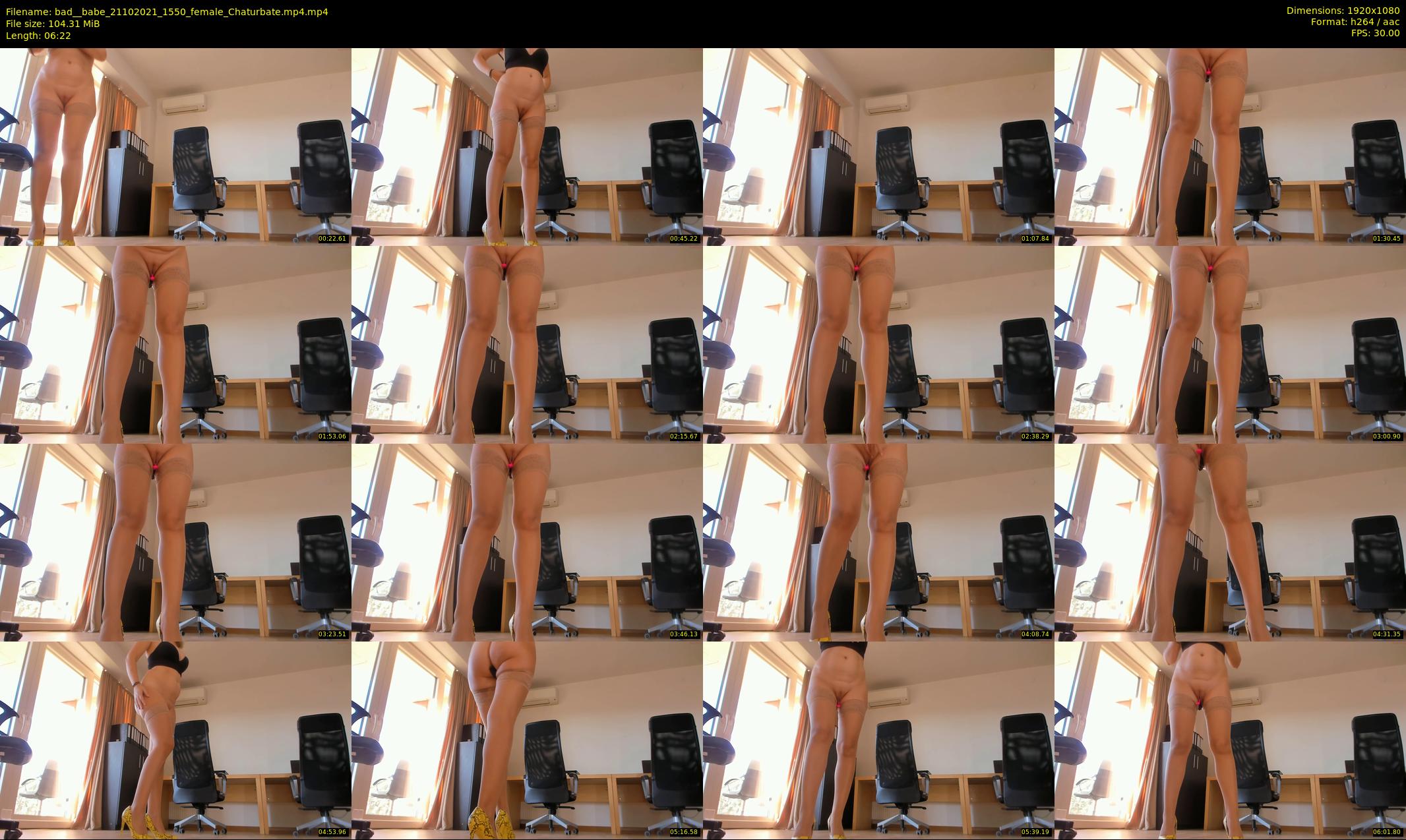 bad__babe — 7 minute Chaturbate female cam show recording, 1080p, Oct 21, 2021