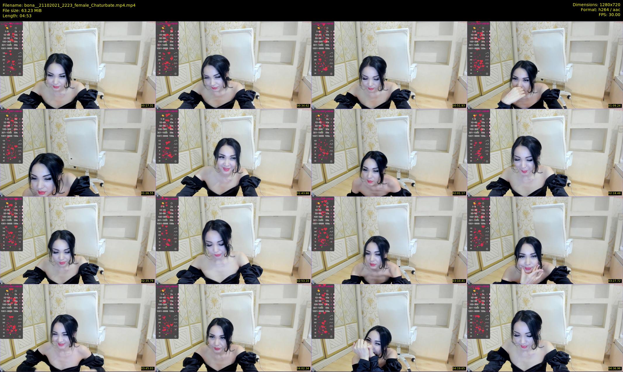 bona_ — 5 minute Chaturbate female cam show recording, 720p, Oct 21, 2021