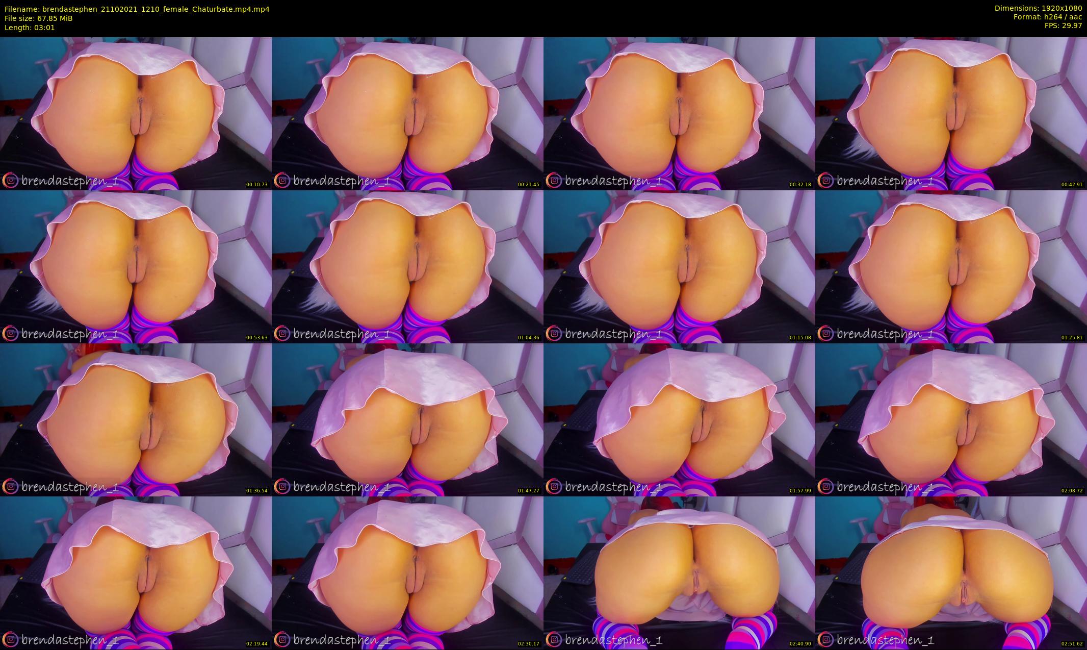brendastephen — 4 minute Chaturbate female cam show recording, 1080p, Oct 21, 2021