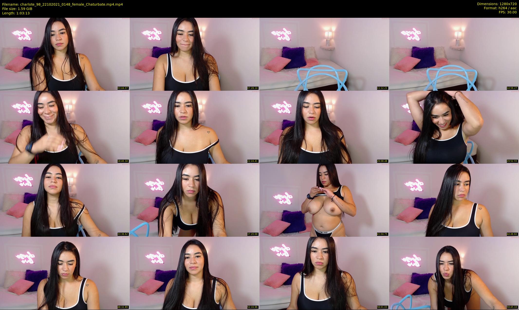charlote_98 — 64 minute Chaturbate female cam show recording, 720p, Oct 22, 2021