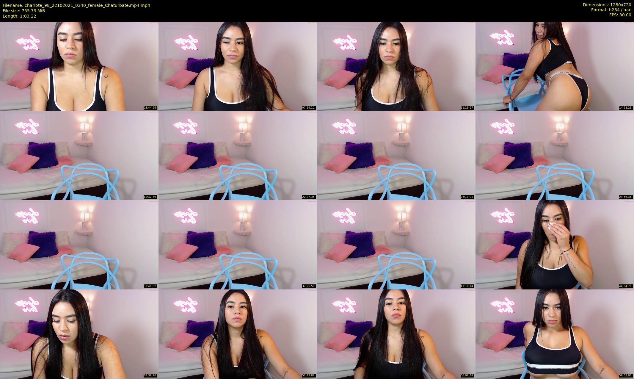 charlote_98 — 64 minute Chaturbate female cam show recording, 720p, Oct 22, 2021