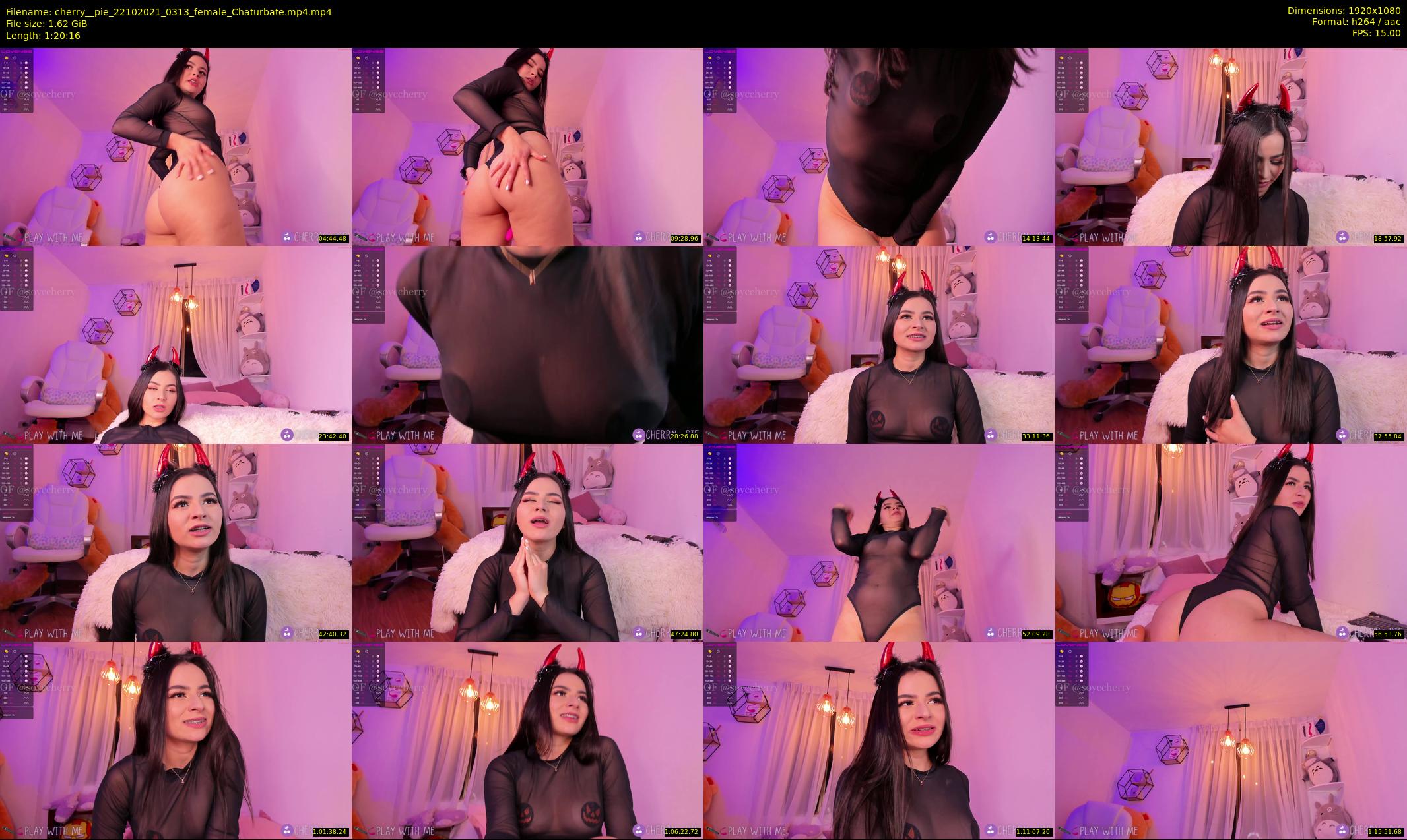 cherry__pie — 81 minute Chaturbate female cam show recording, 1080p, Oct 22, 2021