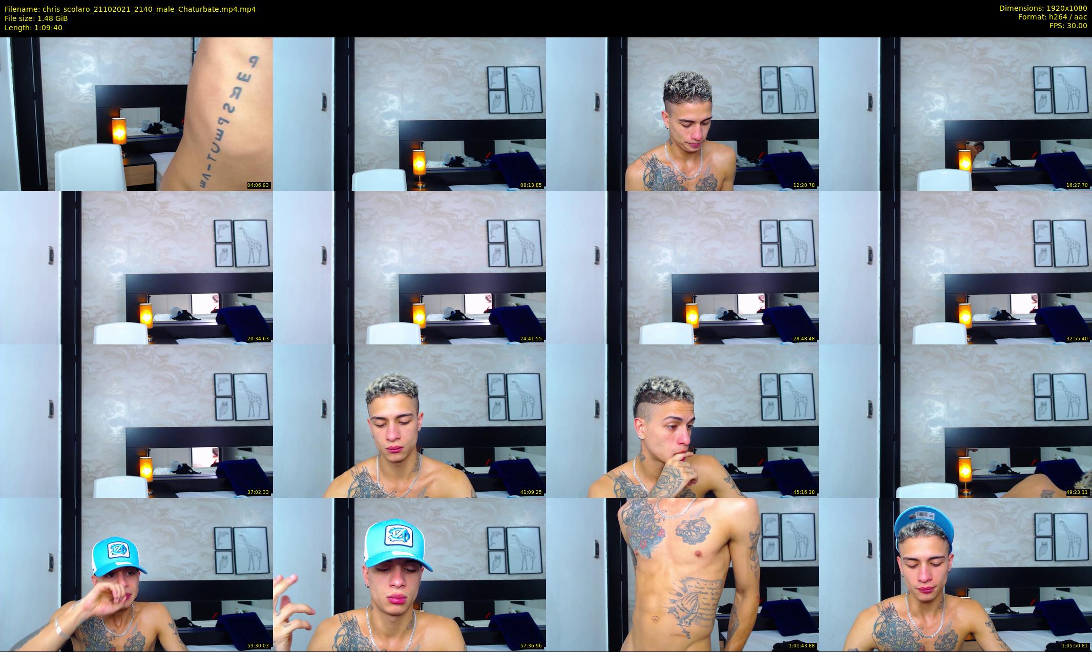 chris_scolaro — 70 minute Chaturbate male cam show recording, 1080p, Oct 21, 2021