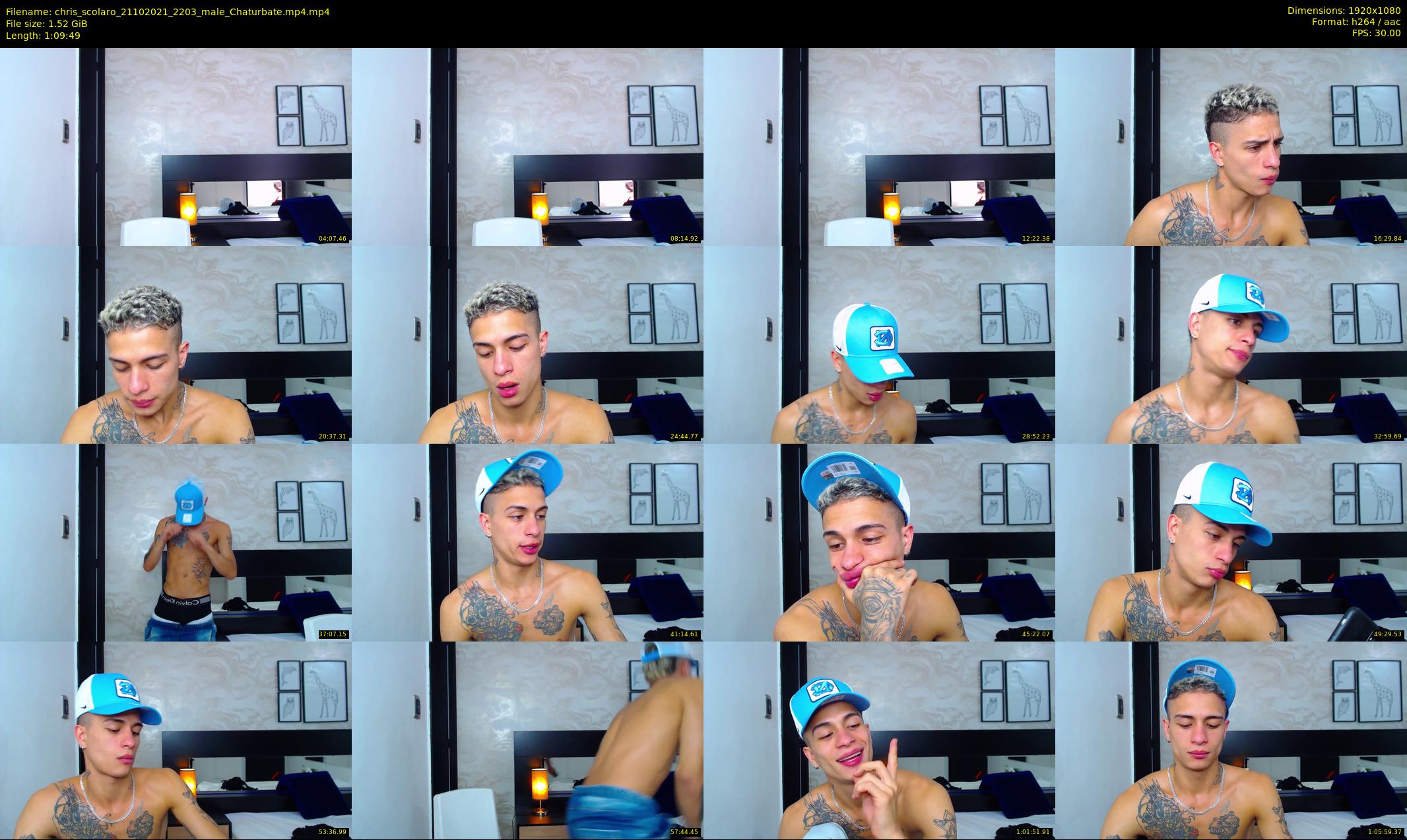 chris_scolaro — 70 minute Chaturbate male cam show recording, 1080p, Oct 21, 2021