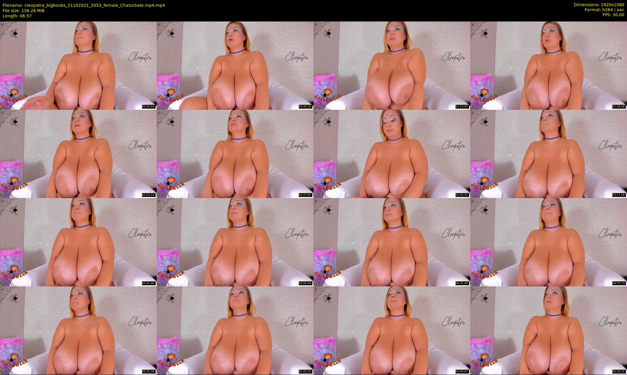 cleopatra_bigboobs — 7 minute Chaturbate female cam show recording, 1080p, Oct 21, 2021