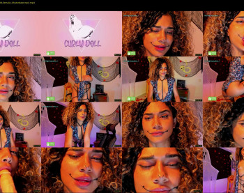 curlydoll1 — 70 minute Chaturbate female cam show recording, 720p, Oct 22, 2021