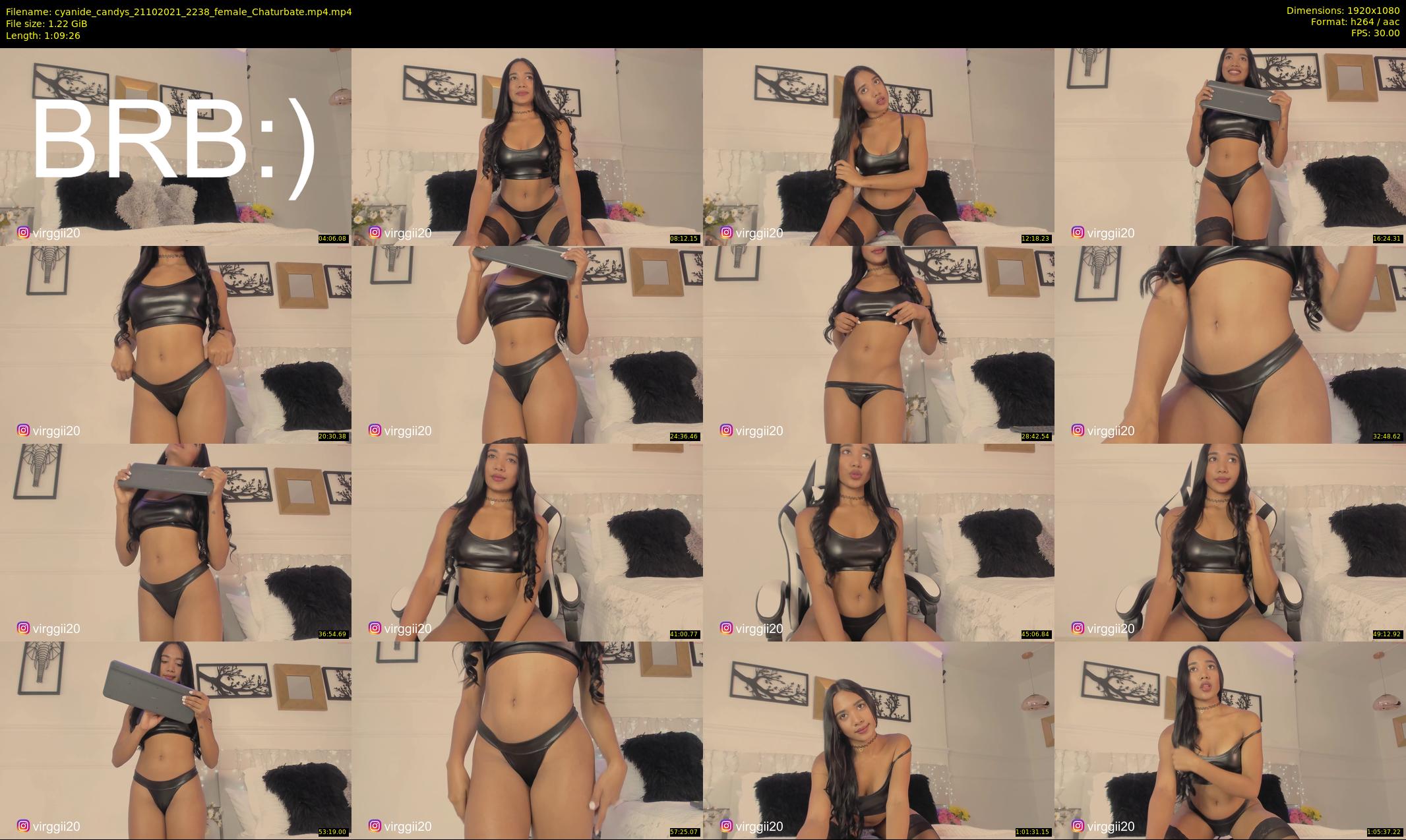 cyanide_candys — 70 minute Chaturbate female cam show recording, 1080p, Oct 21, 2021